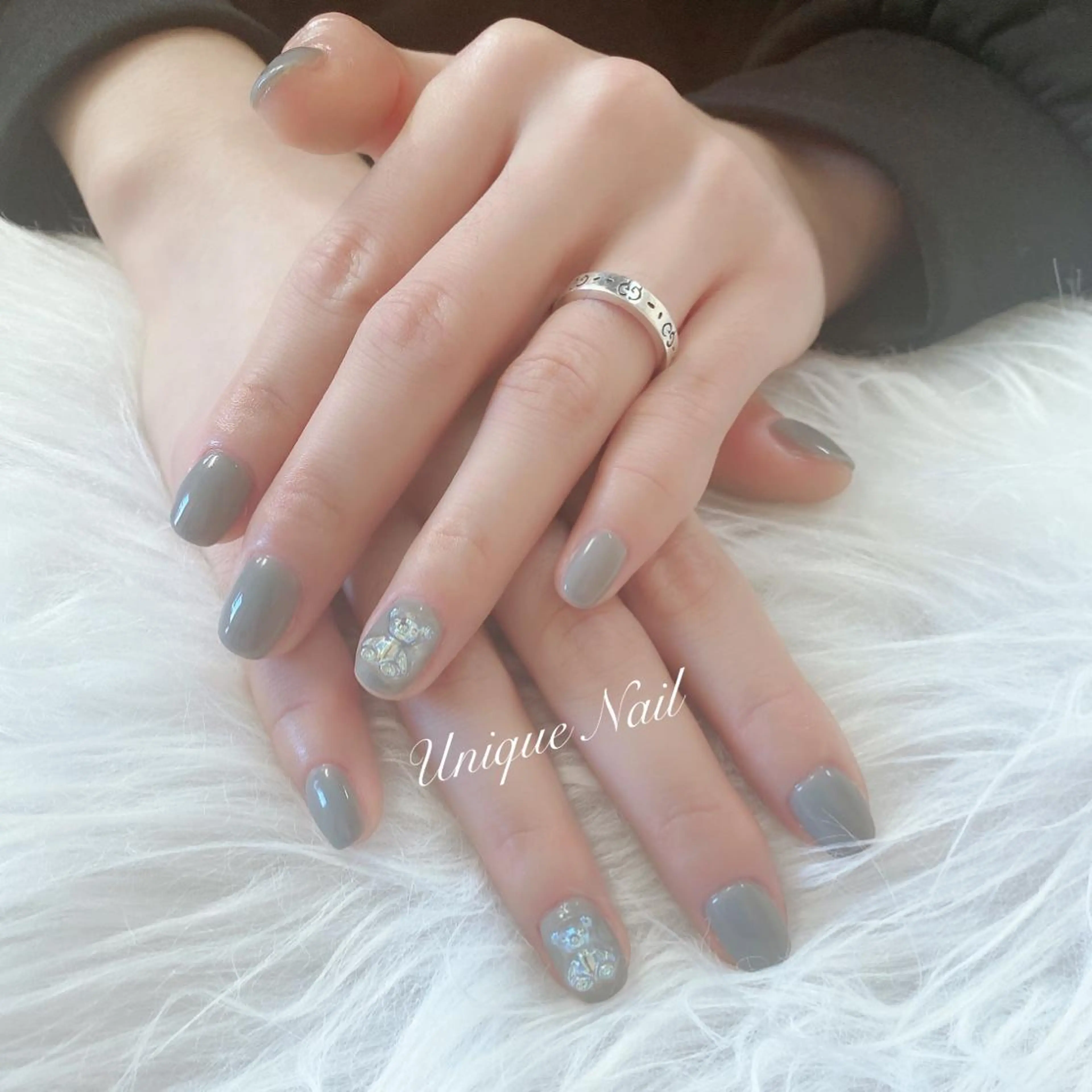 ネイル ハンドネイル ハンドケア UniqueNail 長さだし専門店のネイルデザイン