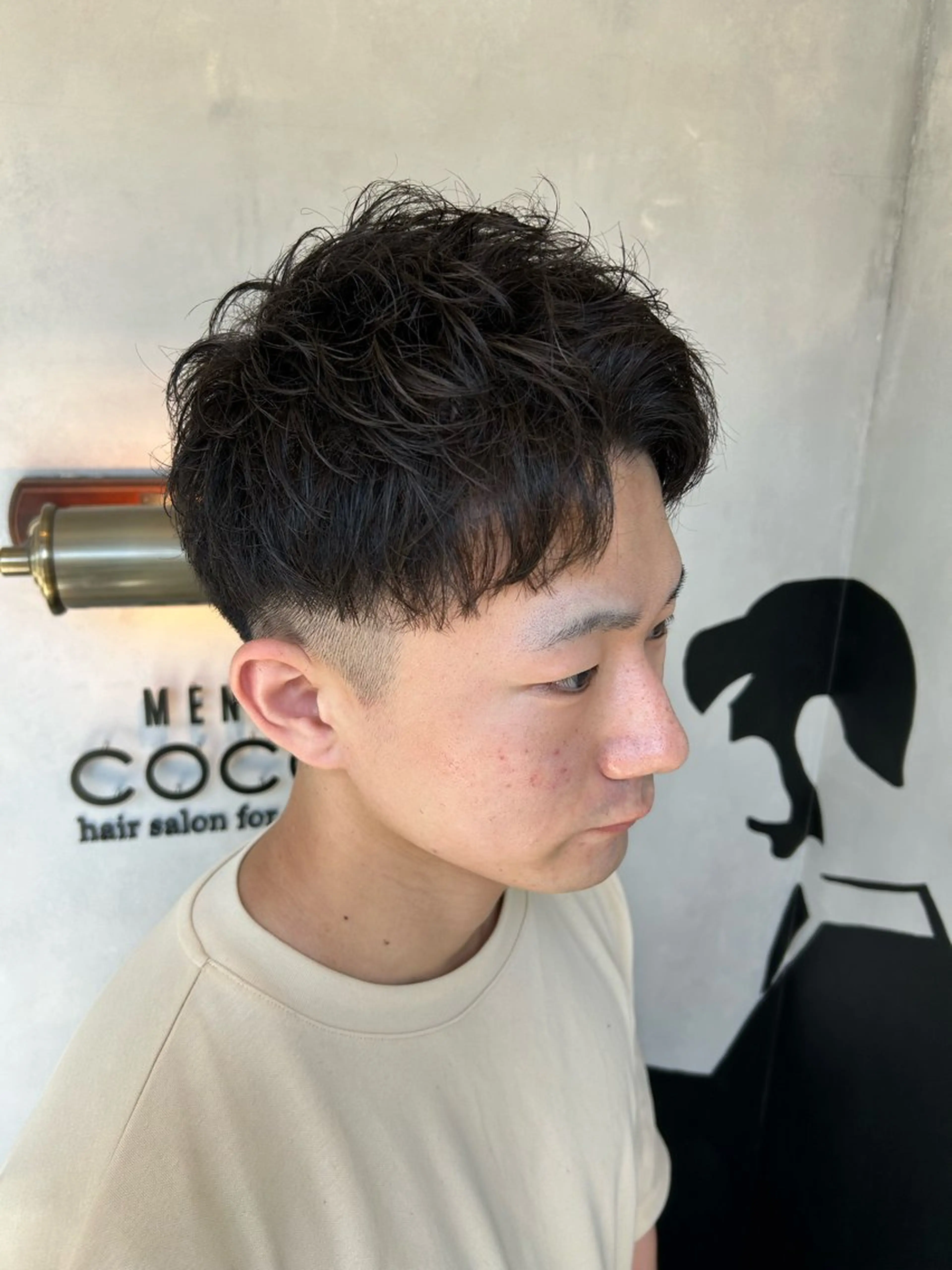 ショート メンズ アップバング ショートヘア カット 🔥メンズ専門🔥 塩拓巳のヘアスタイル