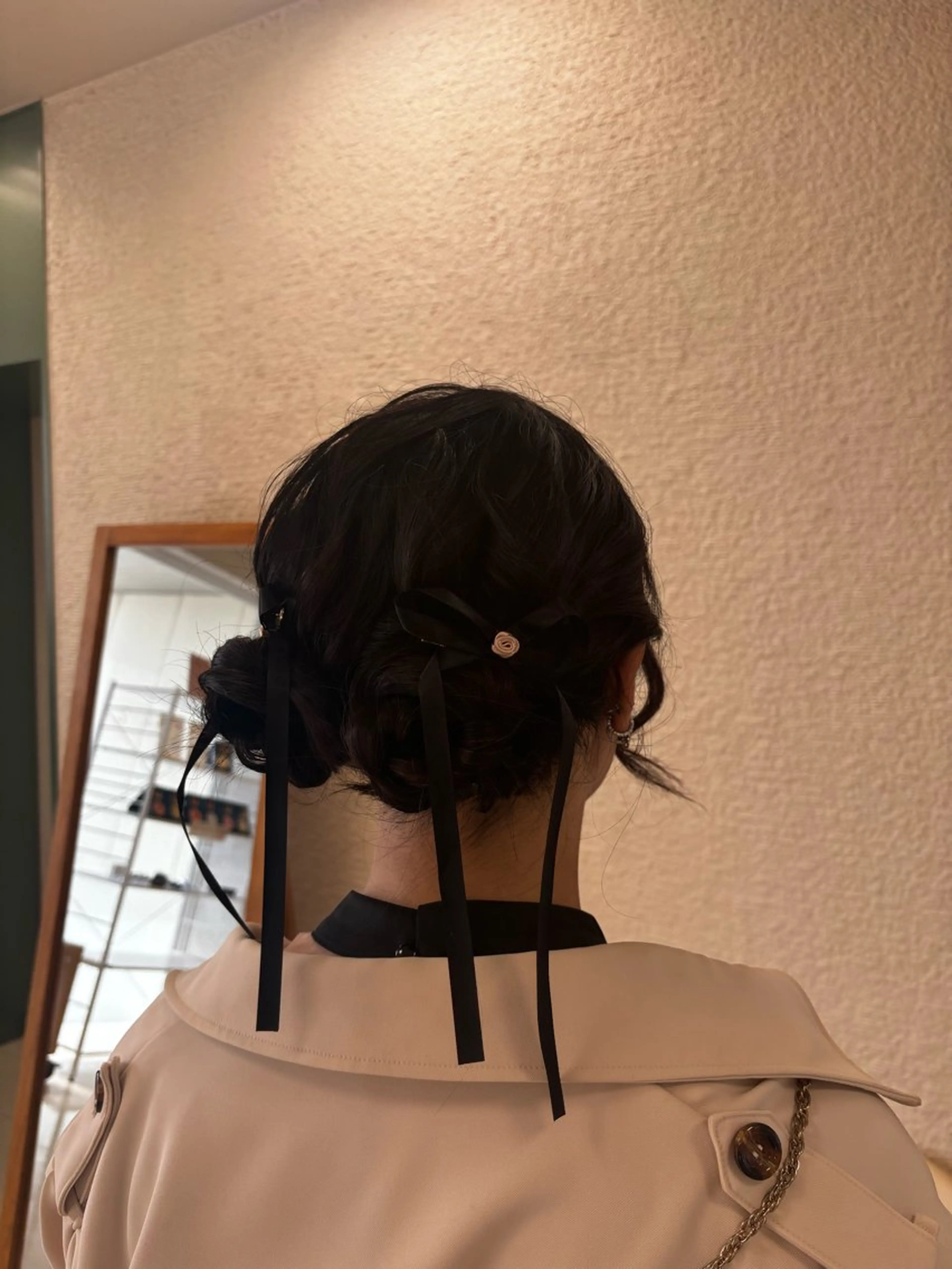 ミディアム ヘアセット 推し活/韓国/ブリー チカラーminamiのヘアスタイル