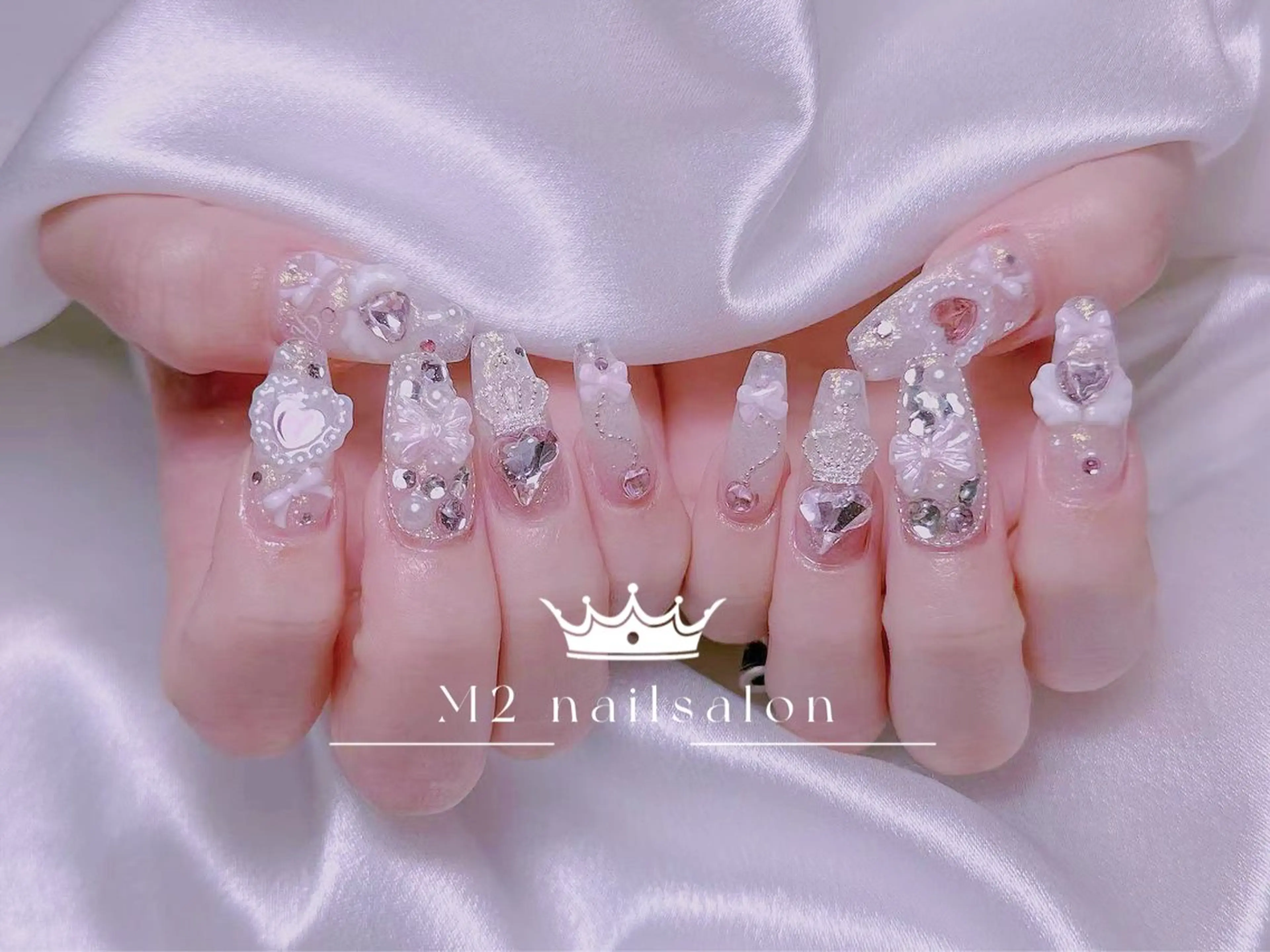ネイル ハンドネイル 長さだし専門店 M2　rikaのネイルデザイン