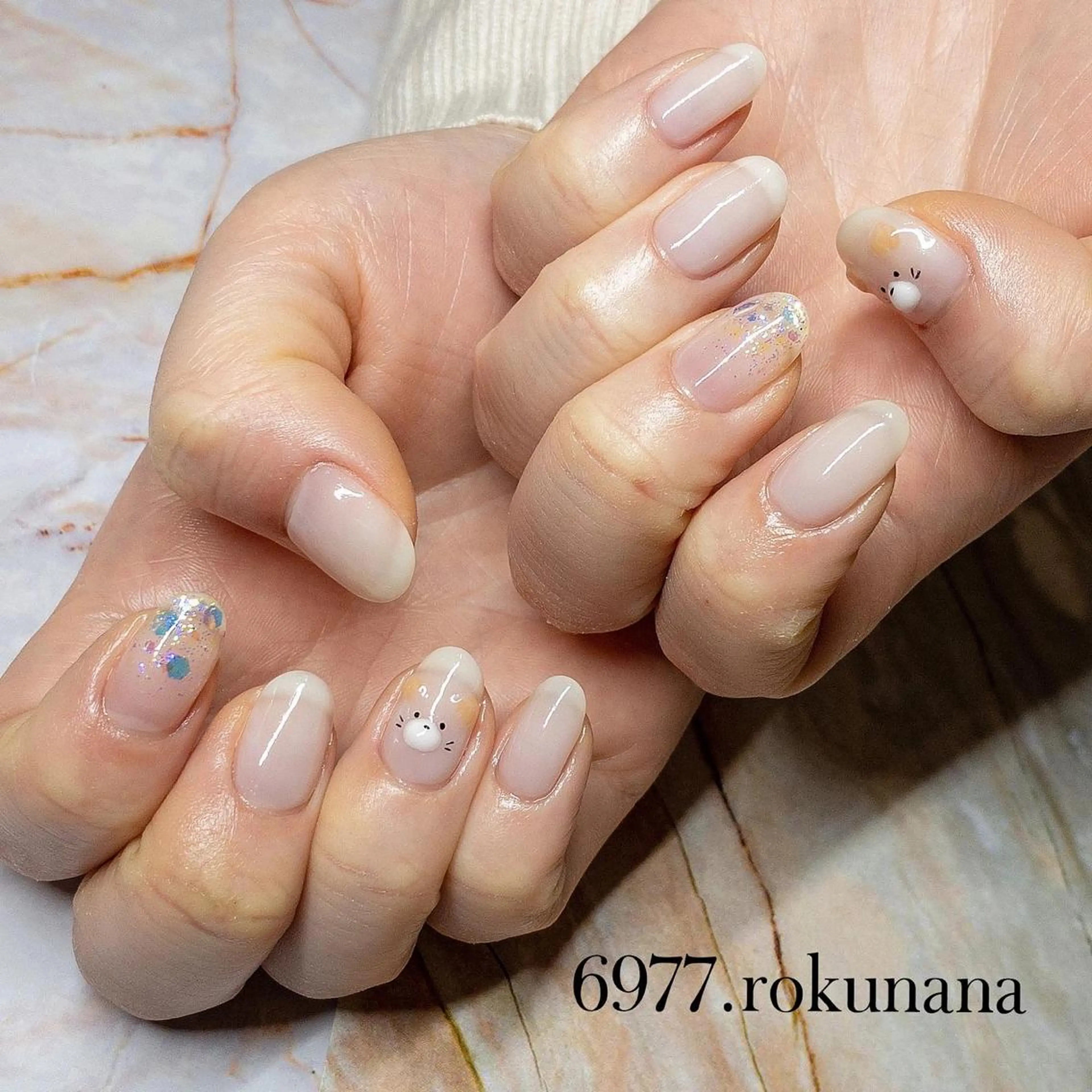 ネイル rokunana 佐野のネイルデザイン