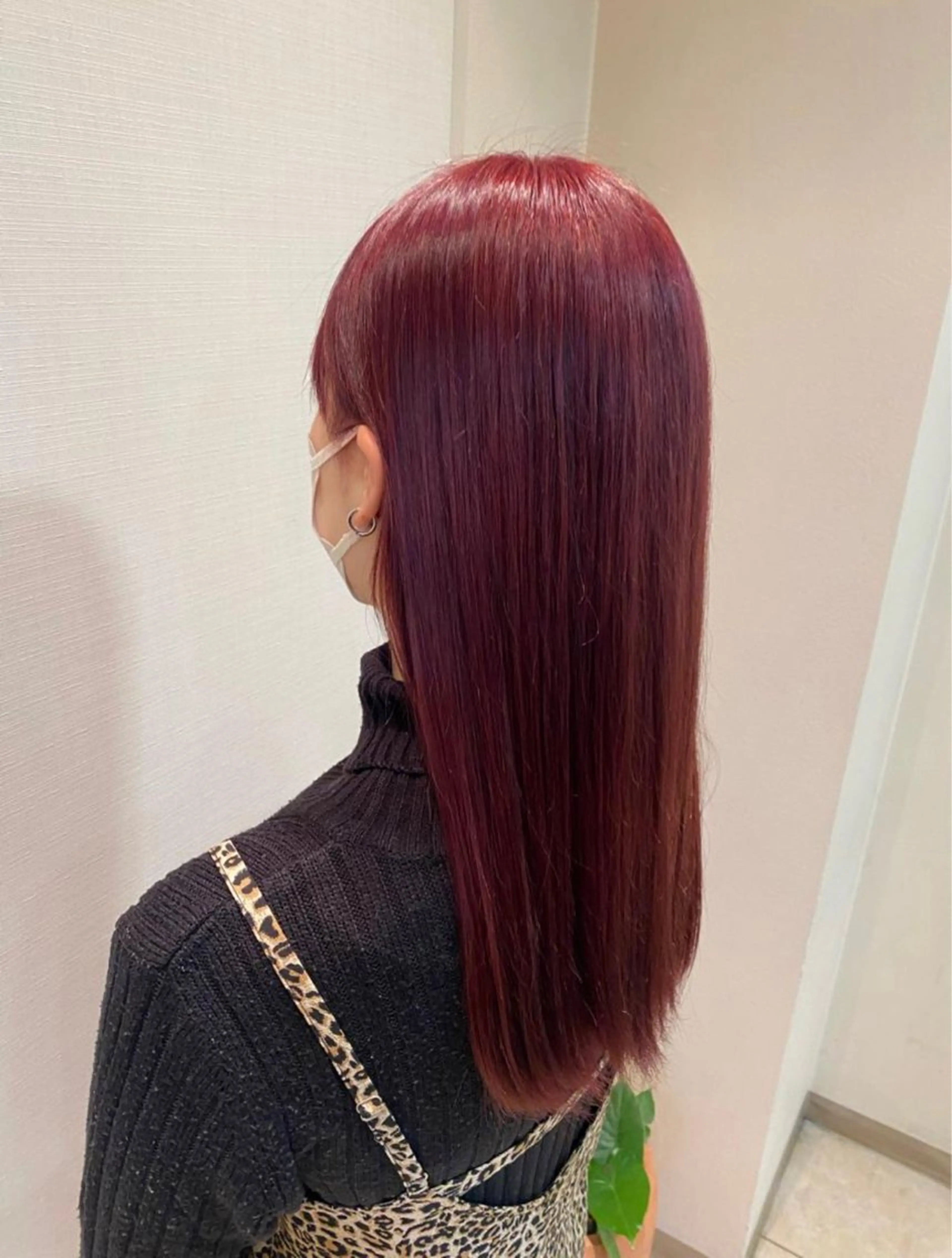 カラー ピンクカラー 小幡 姫楽のヘアスタイル