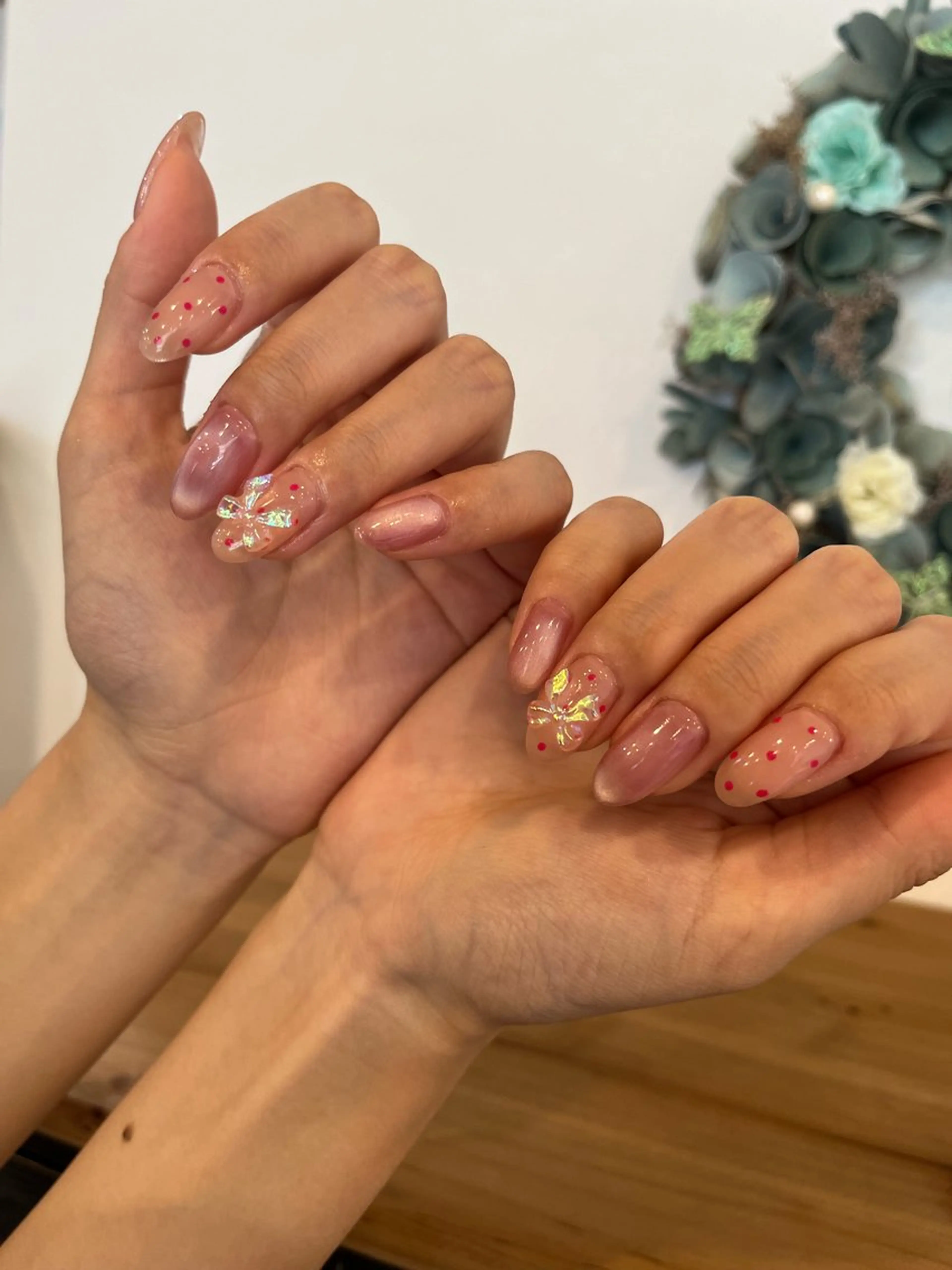 ネイル ジェルネイル マグネットネイル nail Lunie所属・萱沢 唯のネイルデザイン