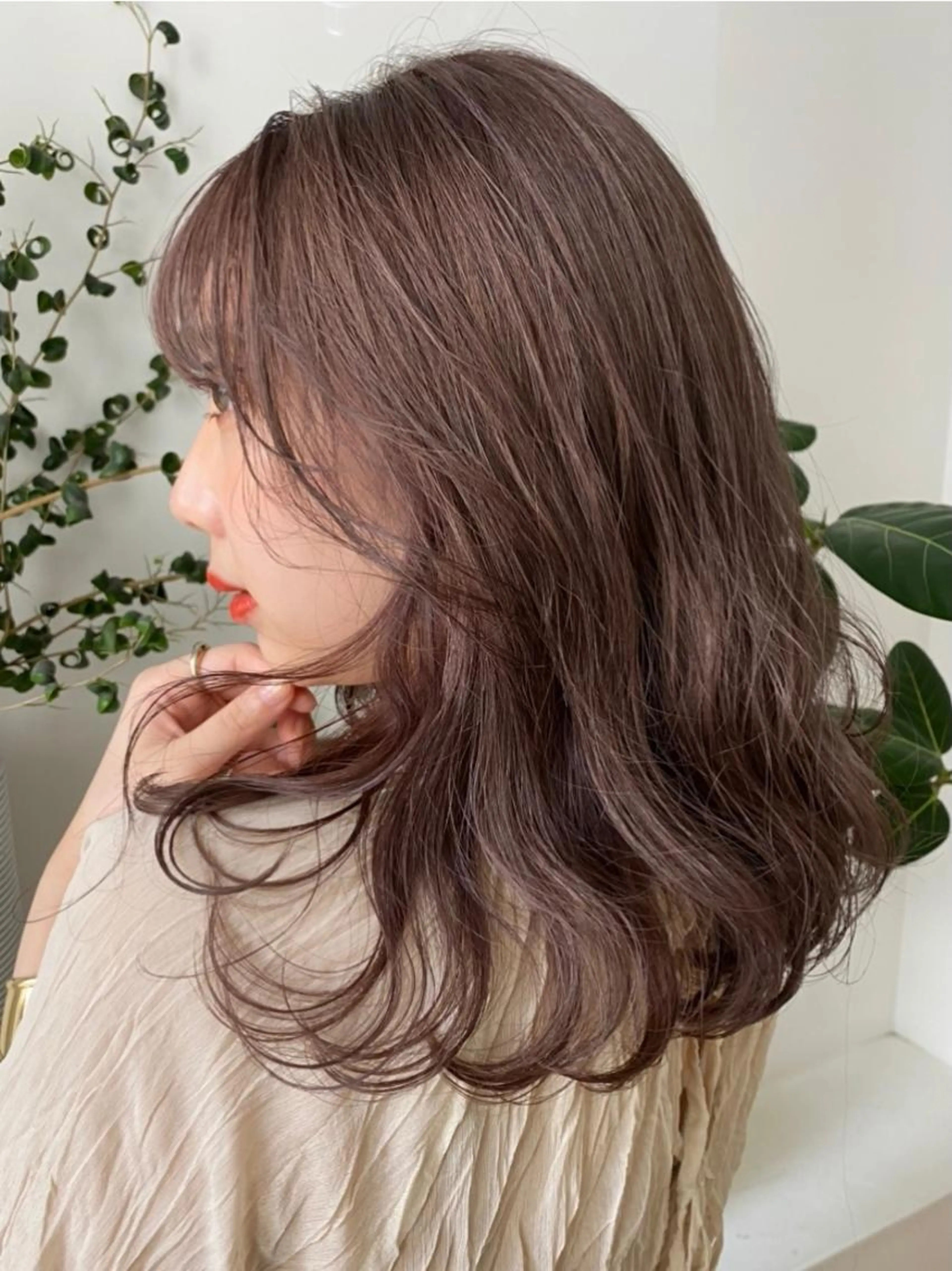 🤎透明感たっぷりone colorの写真