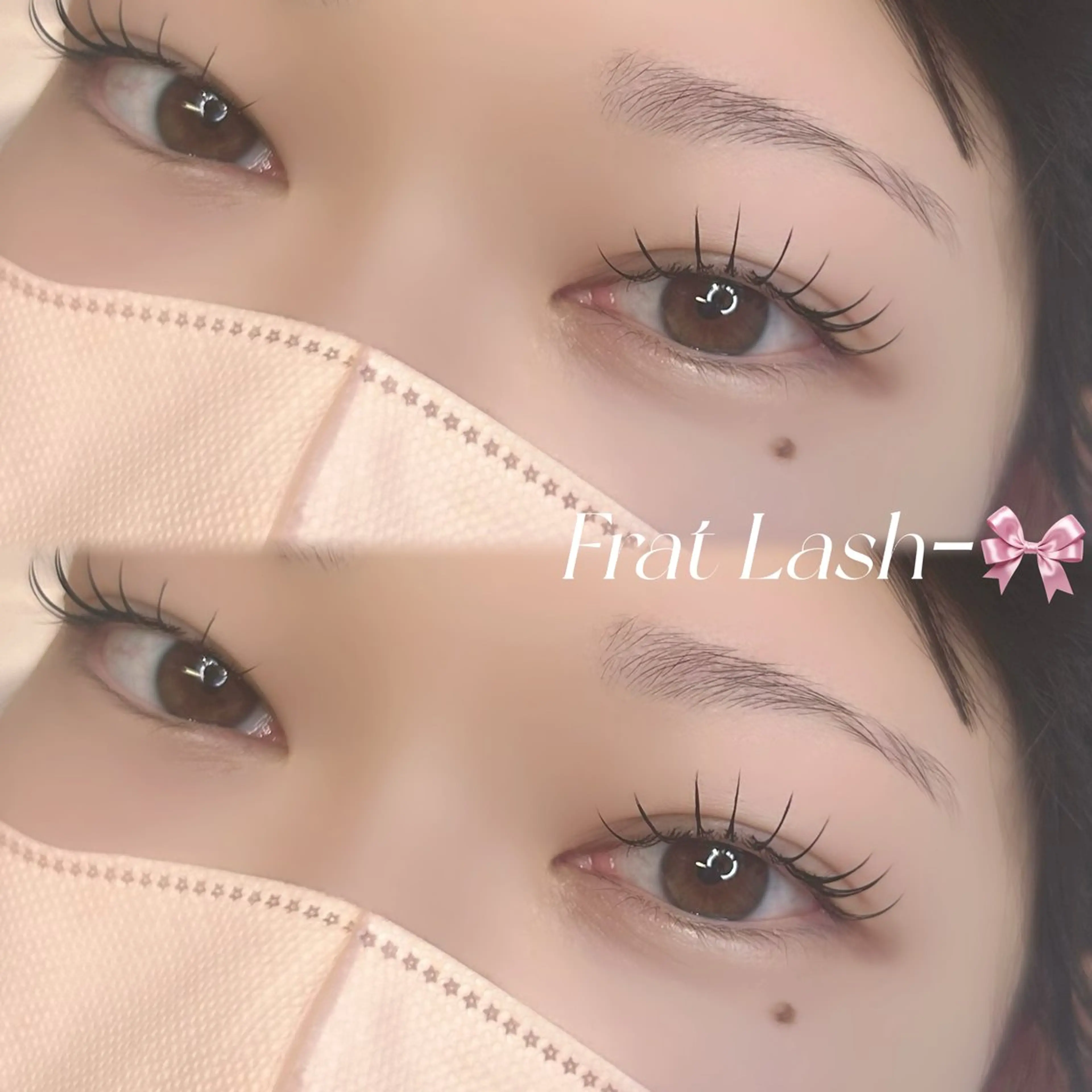 マツエク・マツパ CCカール Cカール カラーマツエク キュート Dカール マツエク mila. mahina 天神のマツエク・マツパデザイン