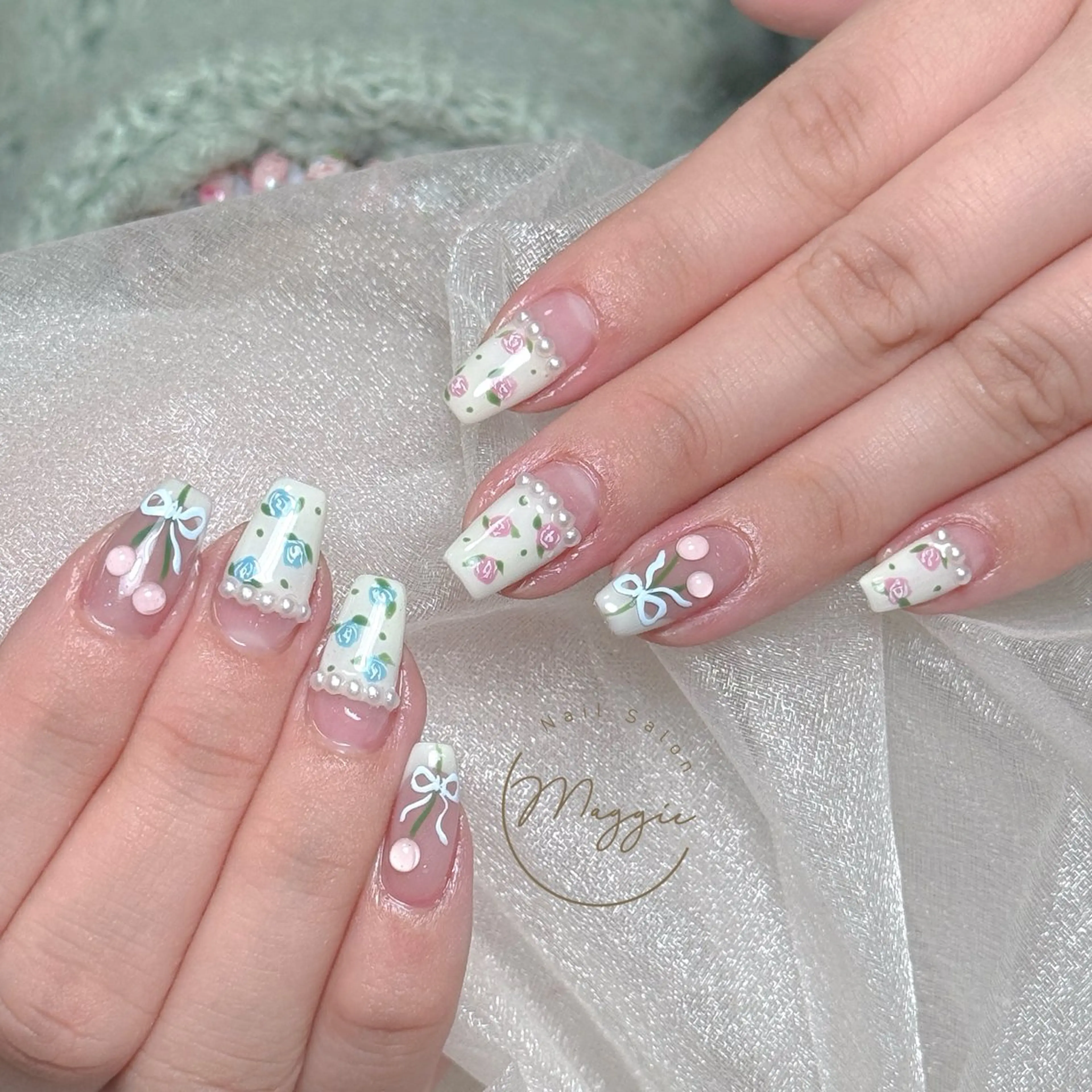 ネイル ハンドネイル Maggie Nail🦩のネイルデザイン
