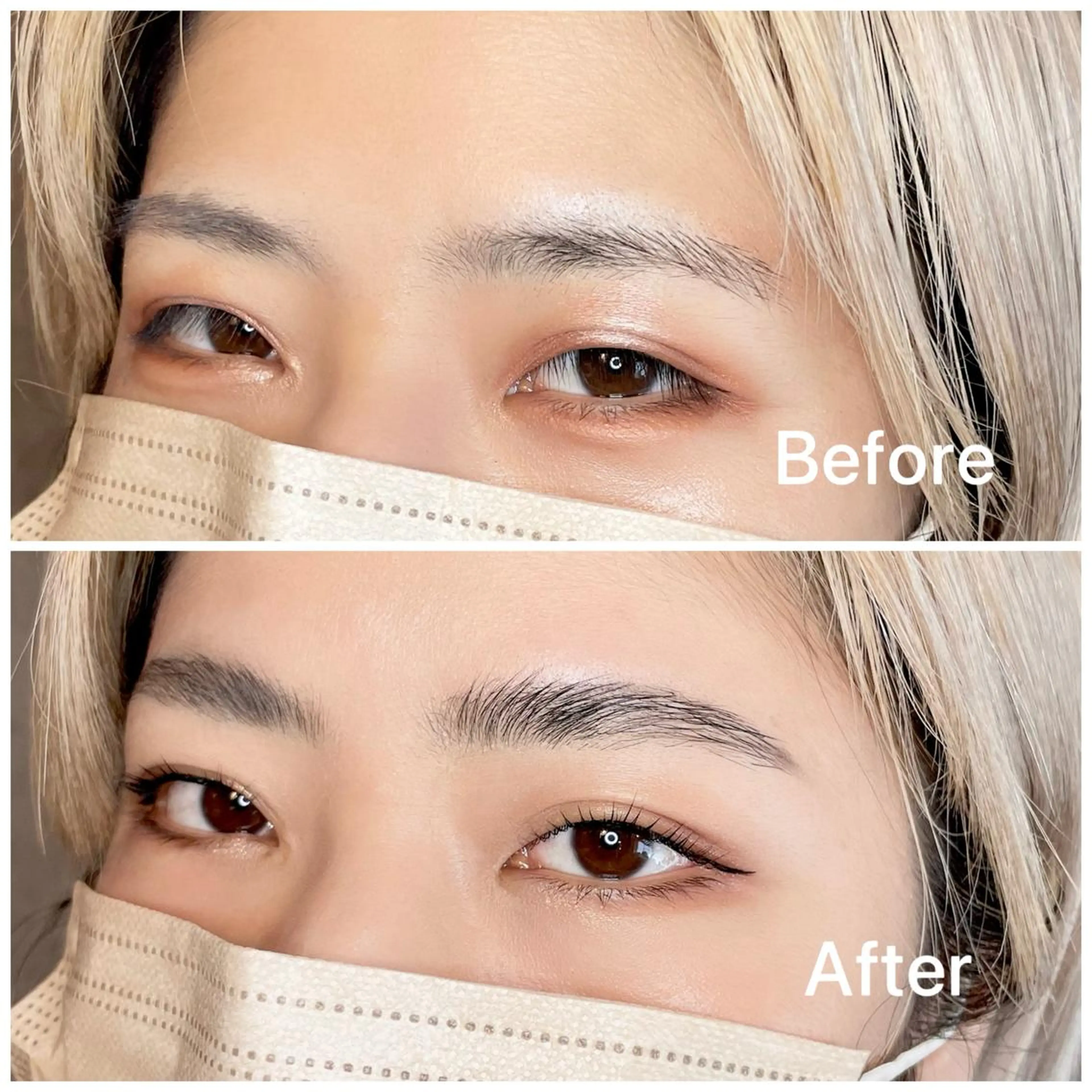 マツエク・マツパ まつげパーマ 一重×まつ毛パーマ YUNIKO eyelashのマツエク・マツパデザイン