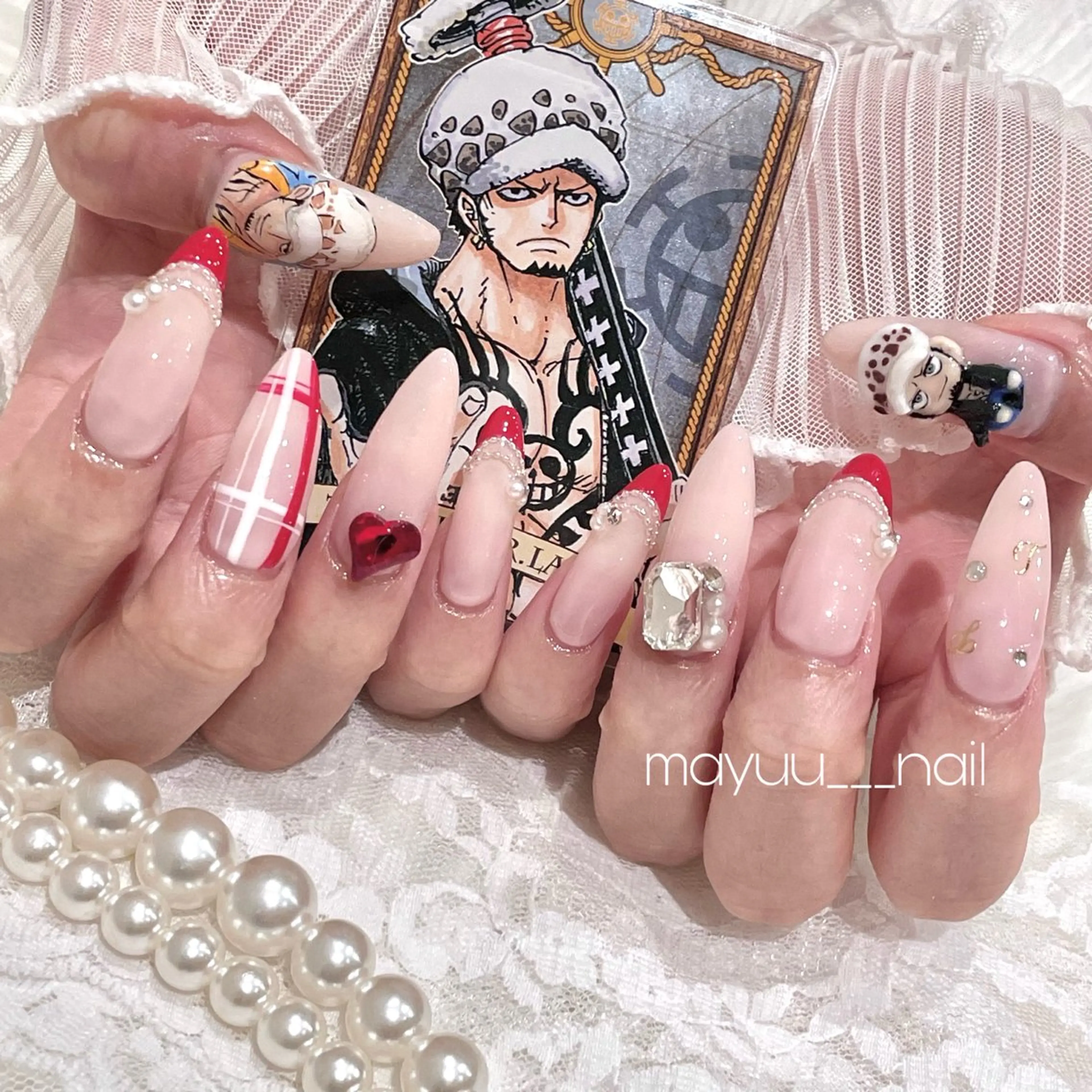 ネイル 🎀 Mayu 🎀痛ネイルのネイルデザイン