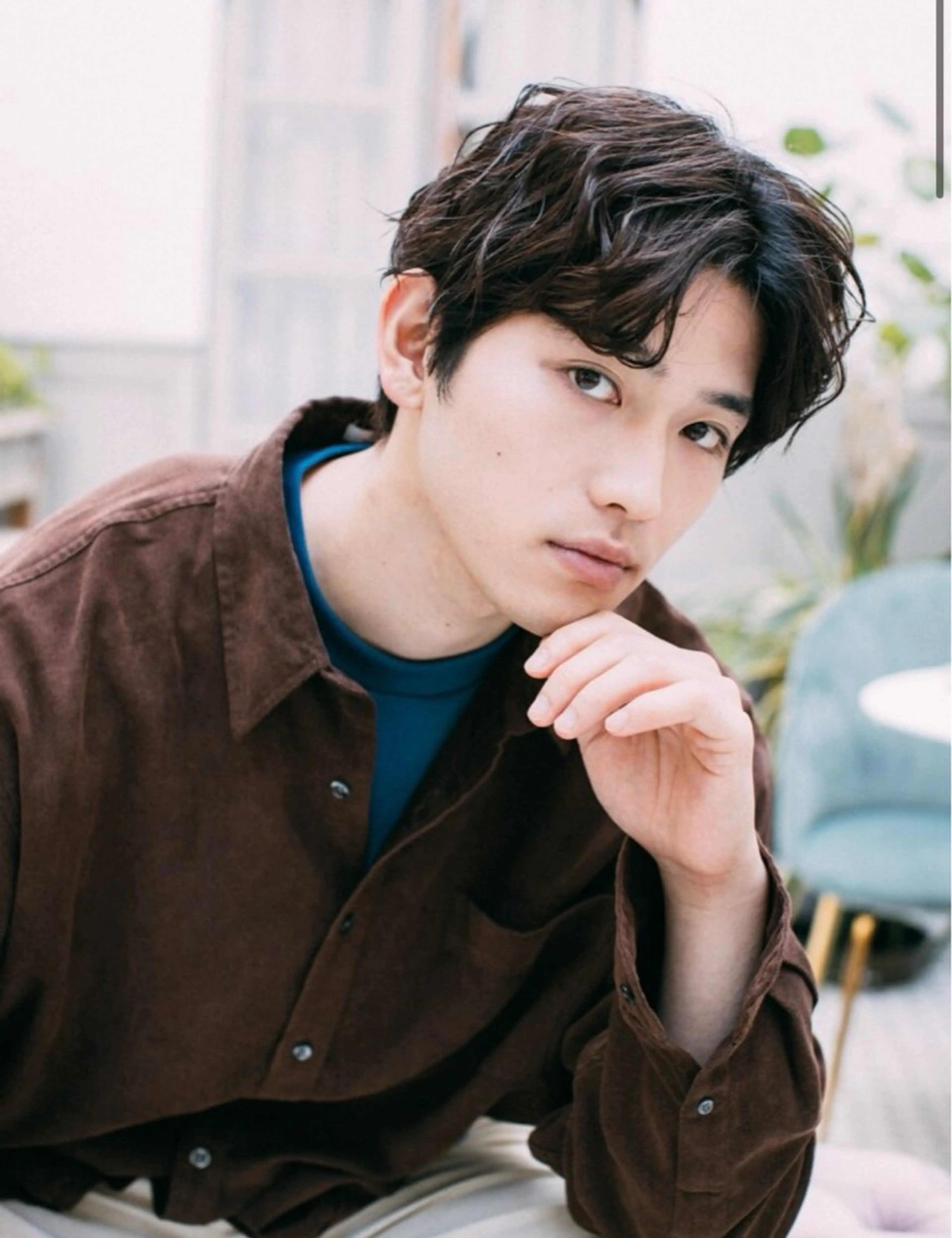 【カット】+【パーマ】+【眉カット】の写真