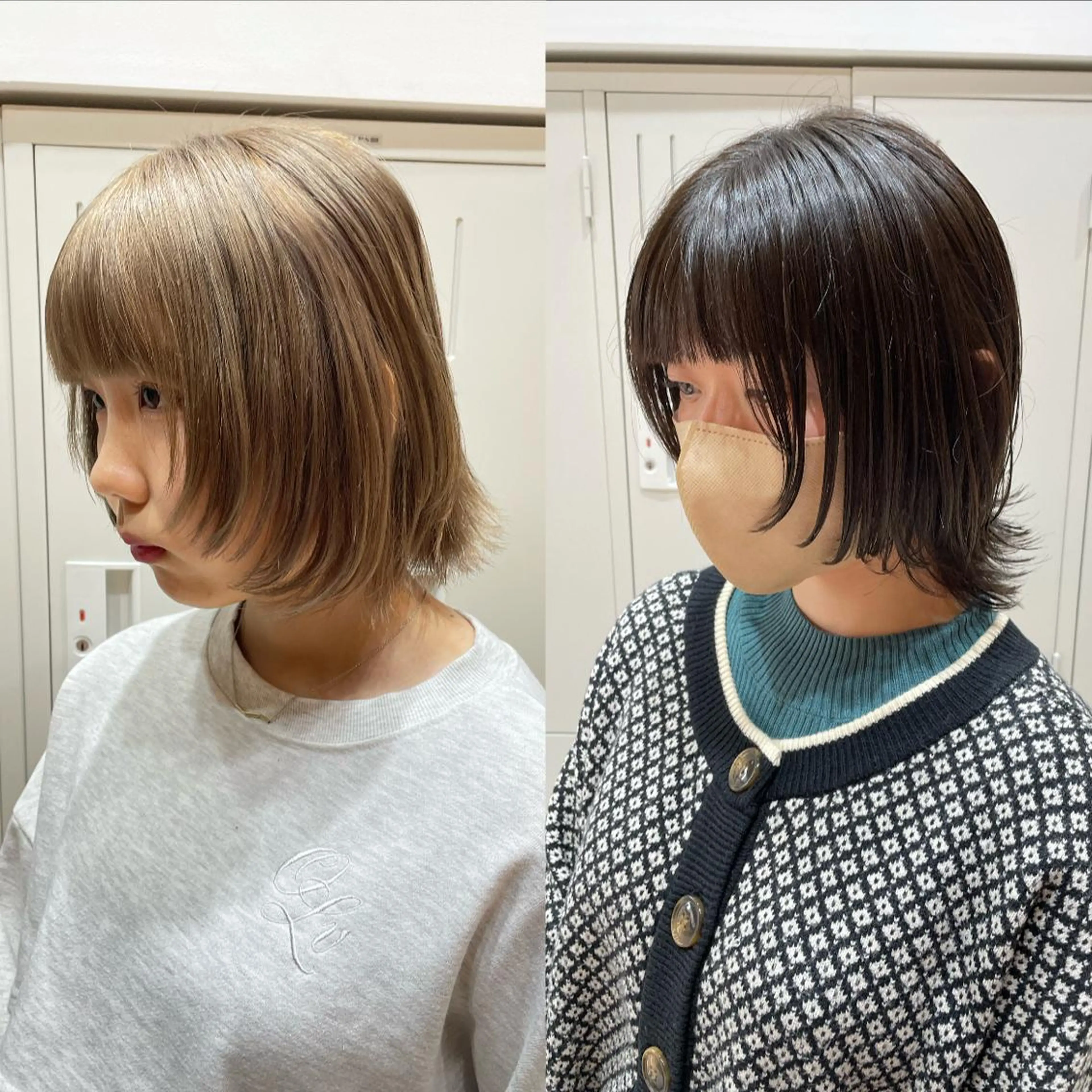 ショート カラー 🐺ウルフ/レイヤー カット/高嶋湧大のヘアスタイル