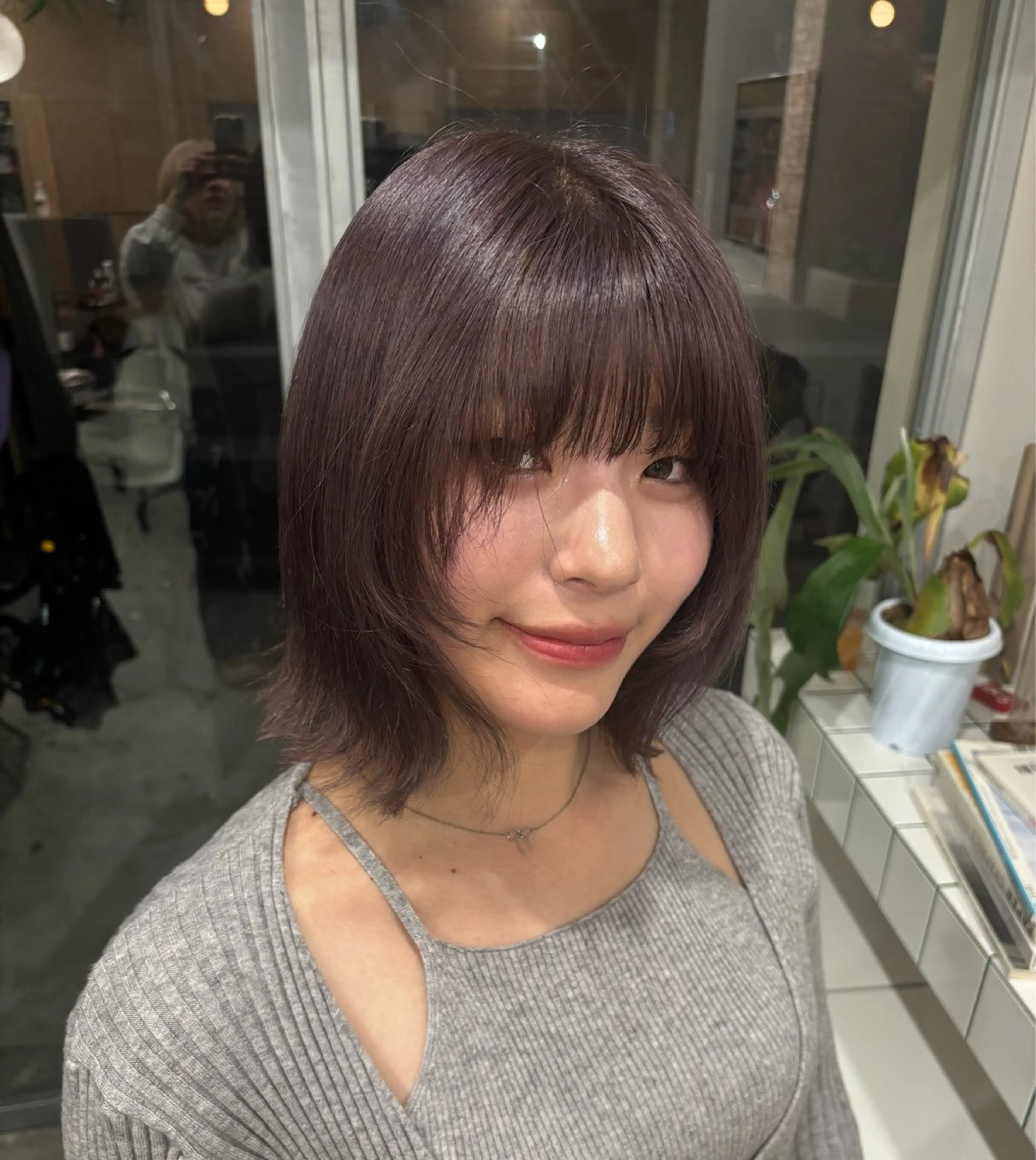 カラー ヘアカラー HIKARIS所属・透明感/くすみカラー yukinaのヘアスタイル