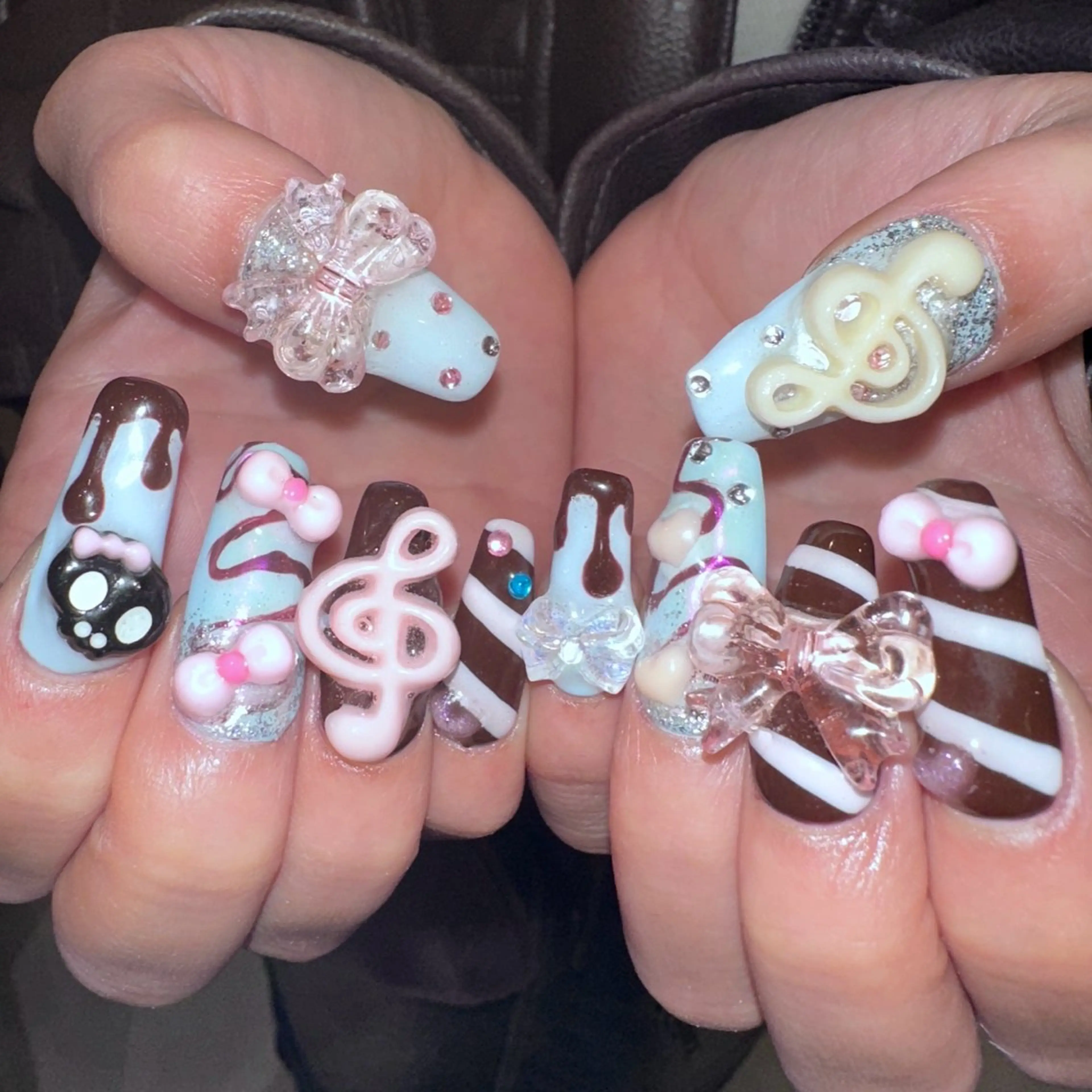 ネイル ハンドネイル ハンドケア 👽個性派ネイル🎀 komachiのヘアスタイル