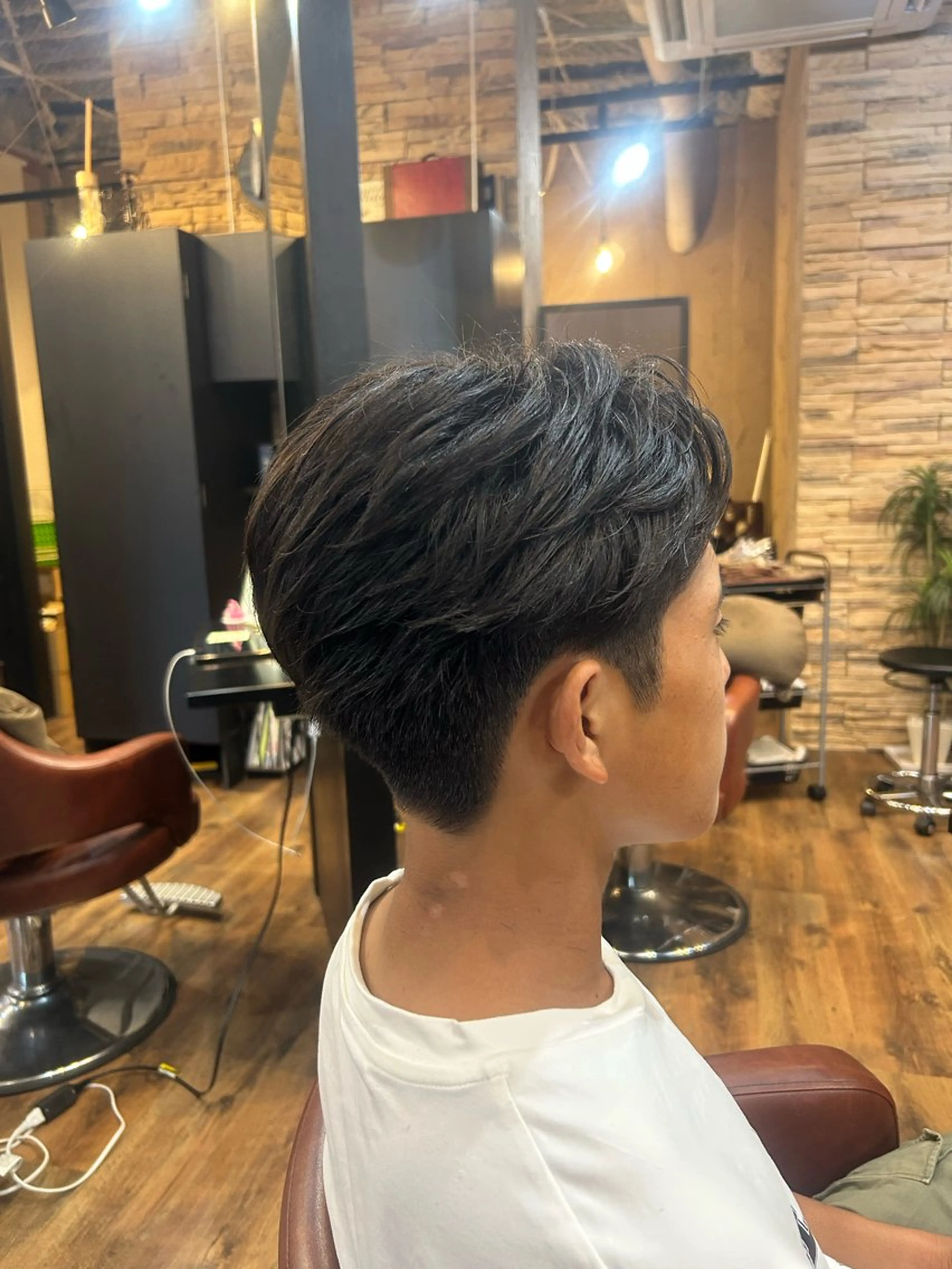 メンズ センターパート 【ブリーチモデル募集 】サキ🫧のヘアスタイル