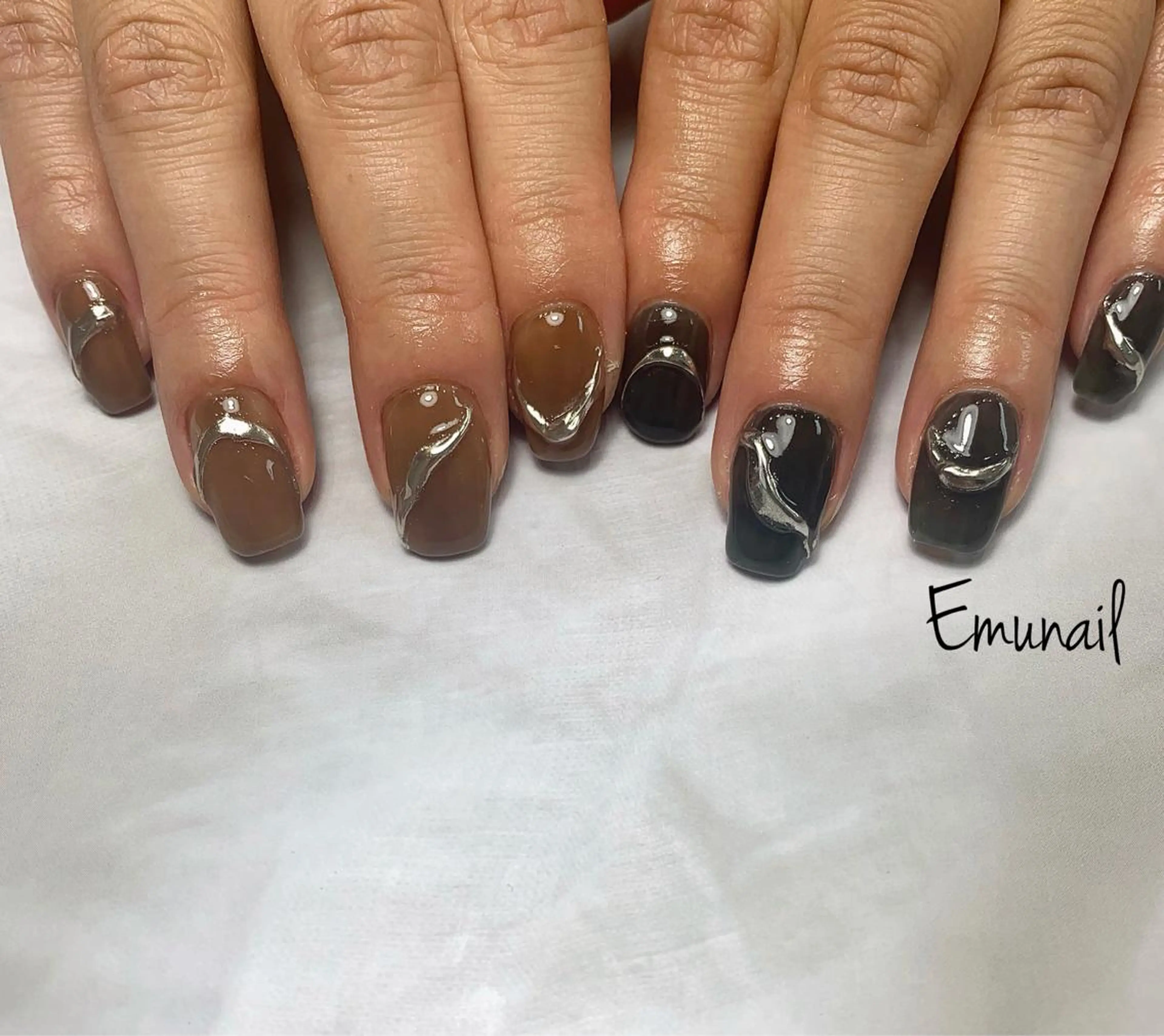 ネイル ハンドネイル Emu Nailのネイルデザイン