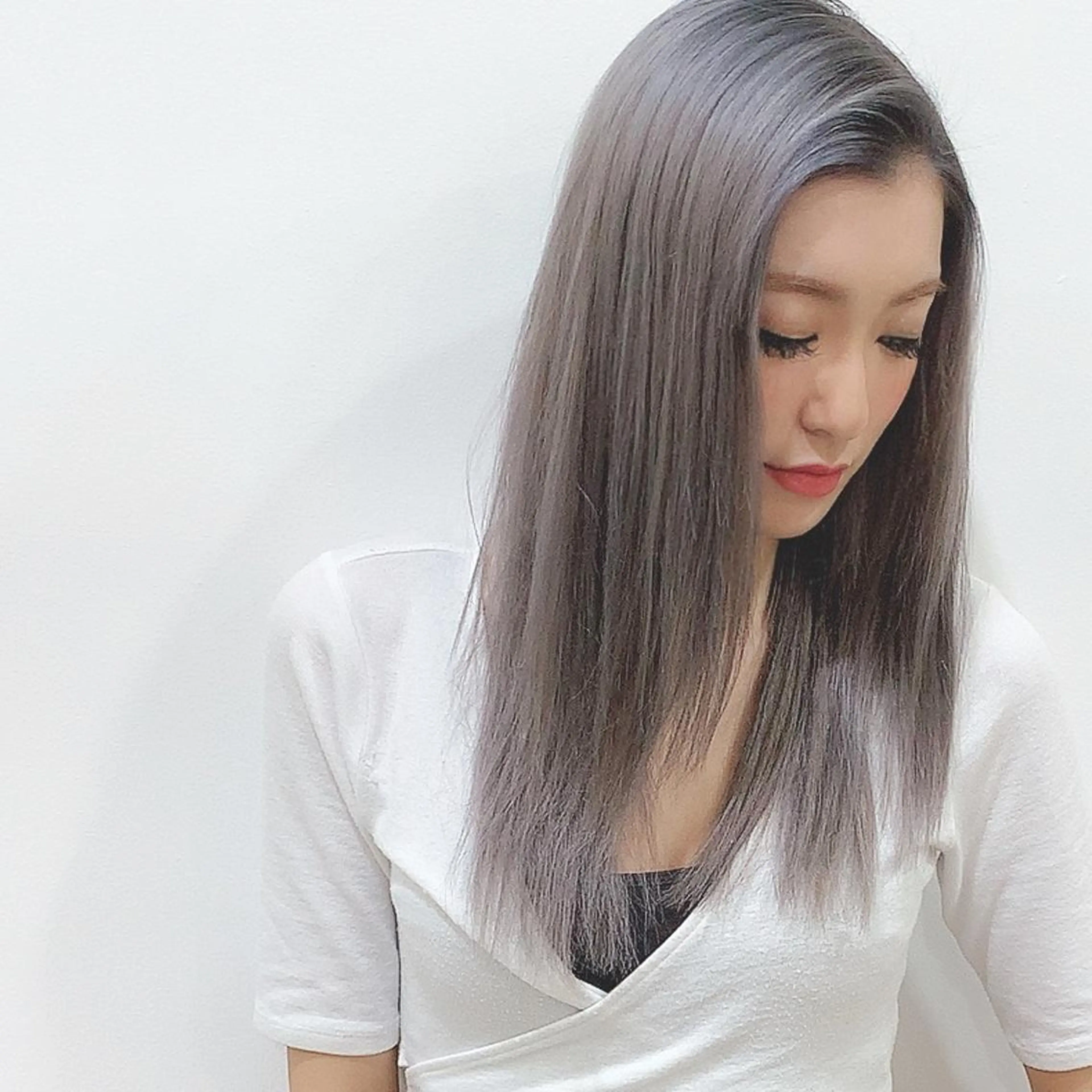 ロング カラー ブリーチ カット ヘアカラー トリートメント 💎✨️NoVal by siestaのヘアスタイル