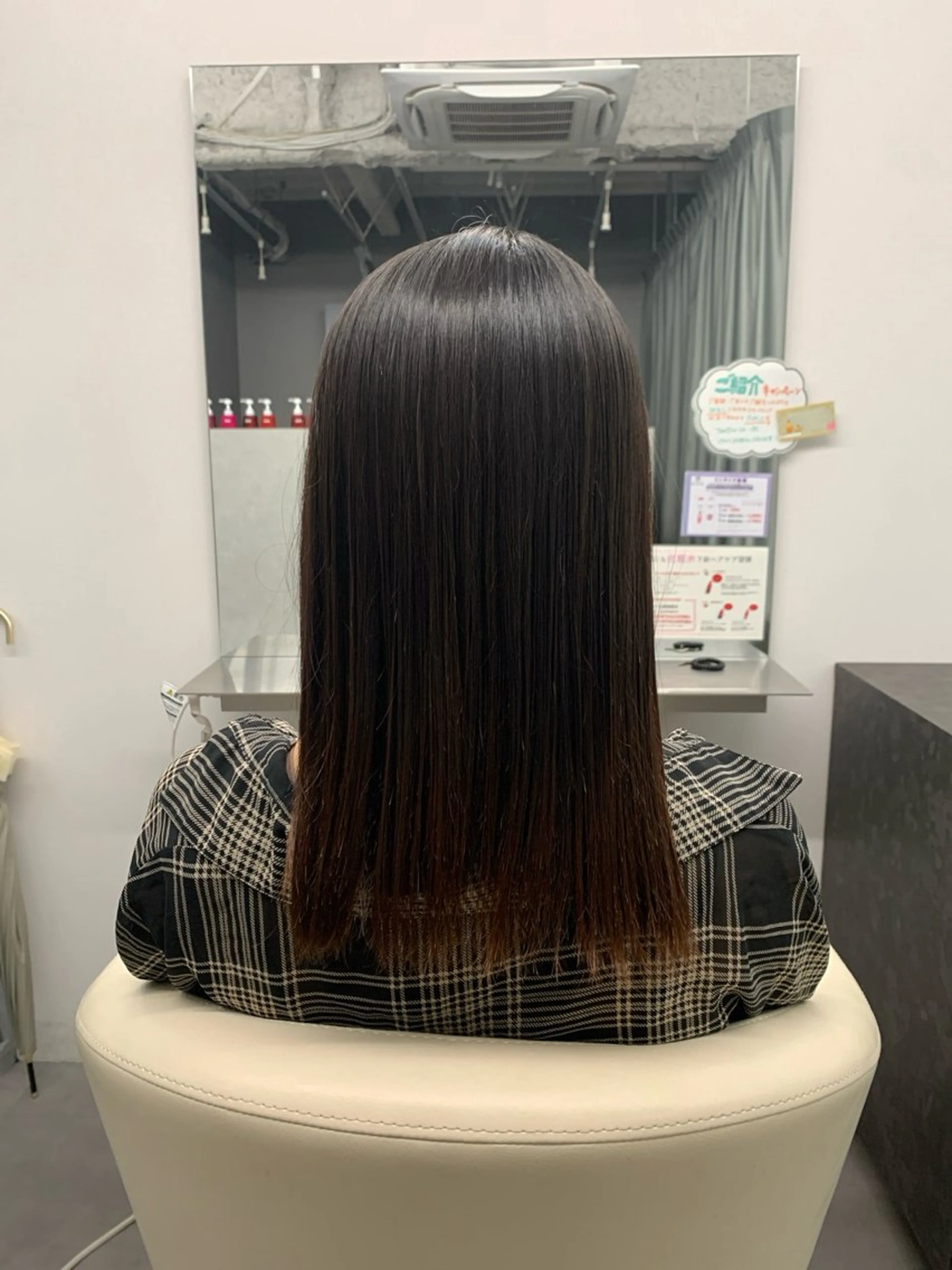 パーマ ストレートパーマ ハイトーン /愛子のヘアスタイル