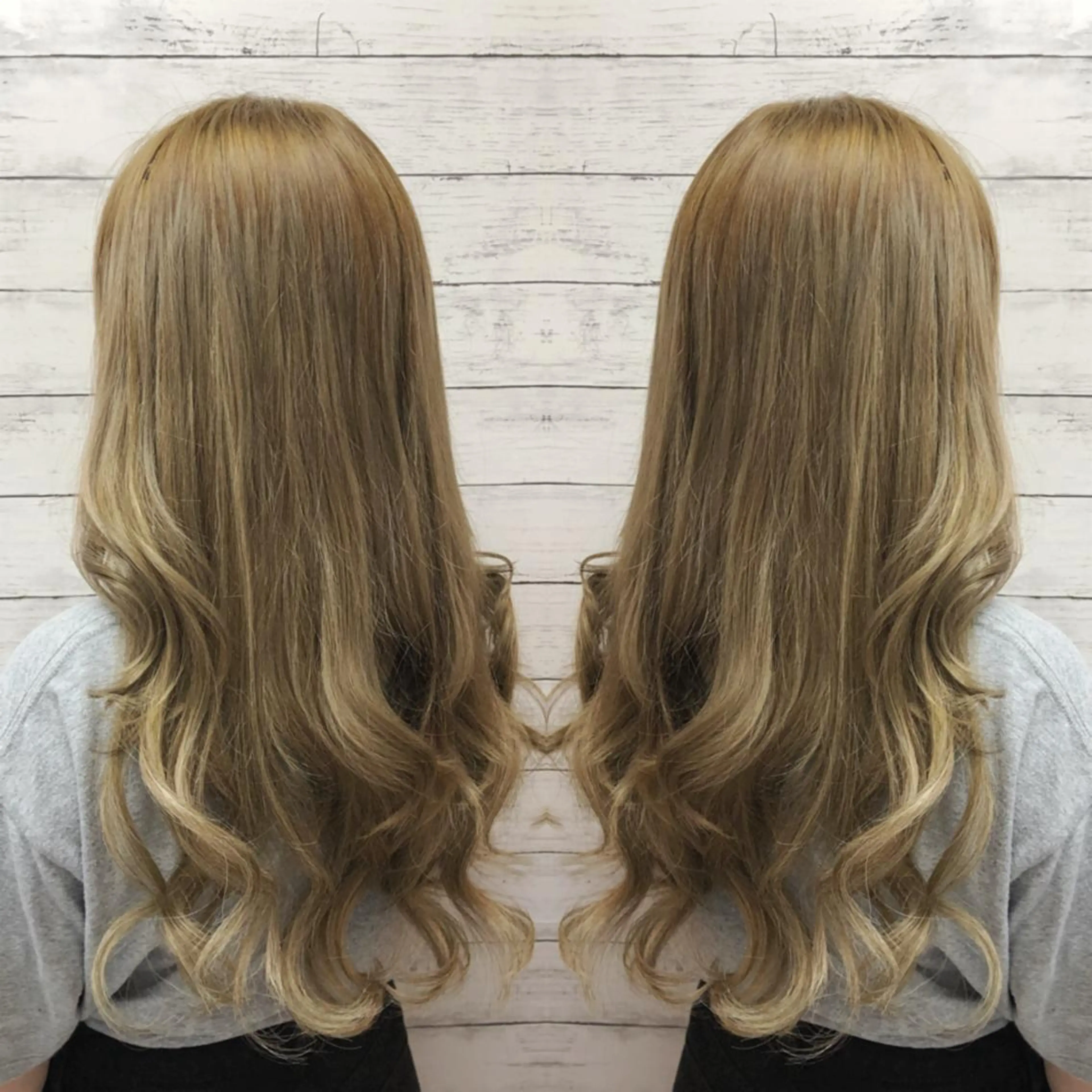 セミロング カラー ベージュカラー カット エクステ ヘアセット 韓国ヘア🤍髪質改善 🇰🇷AKANEのヘアスタイル