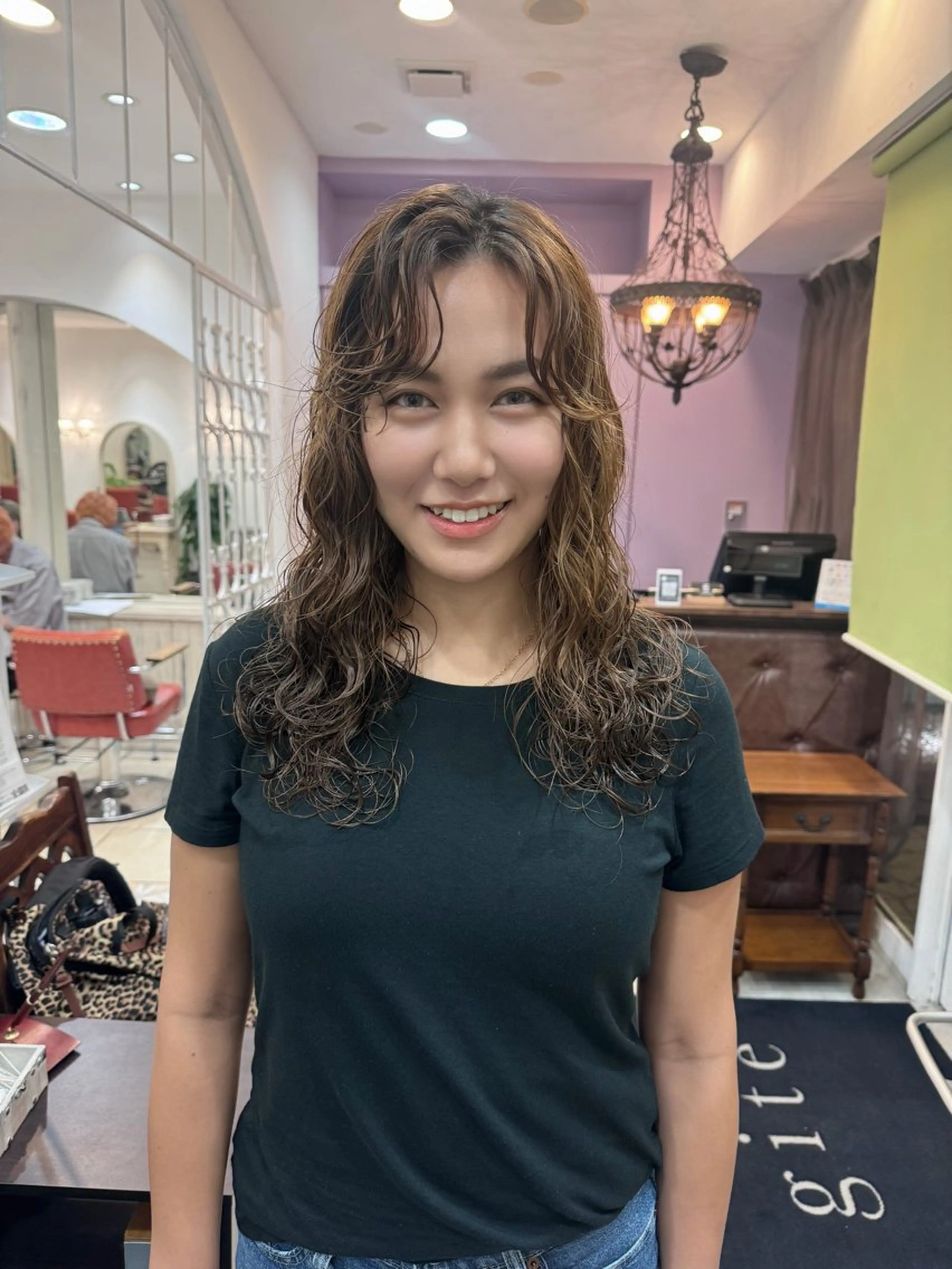 🔹営業後🔹アンニュイパーマ+カット¥6000の写真