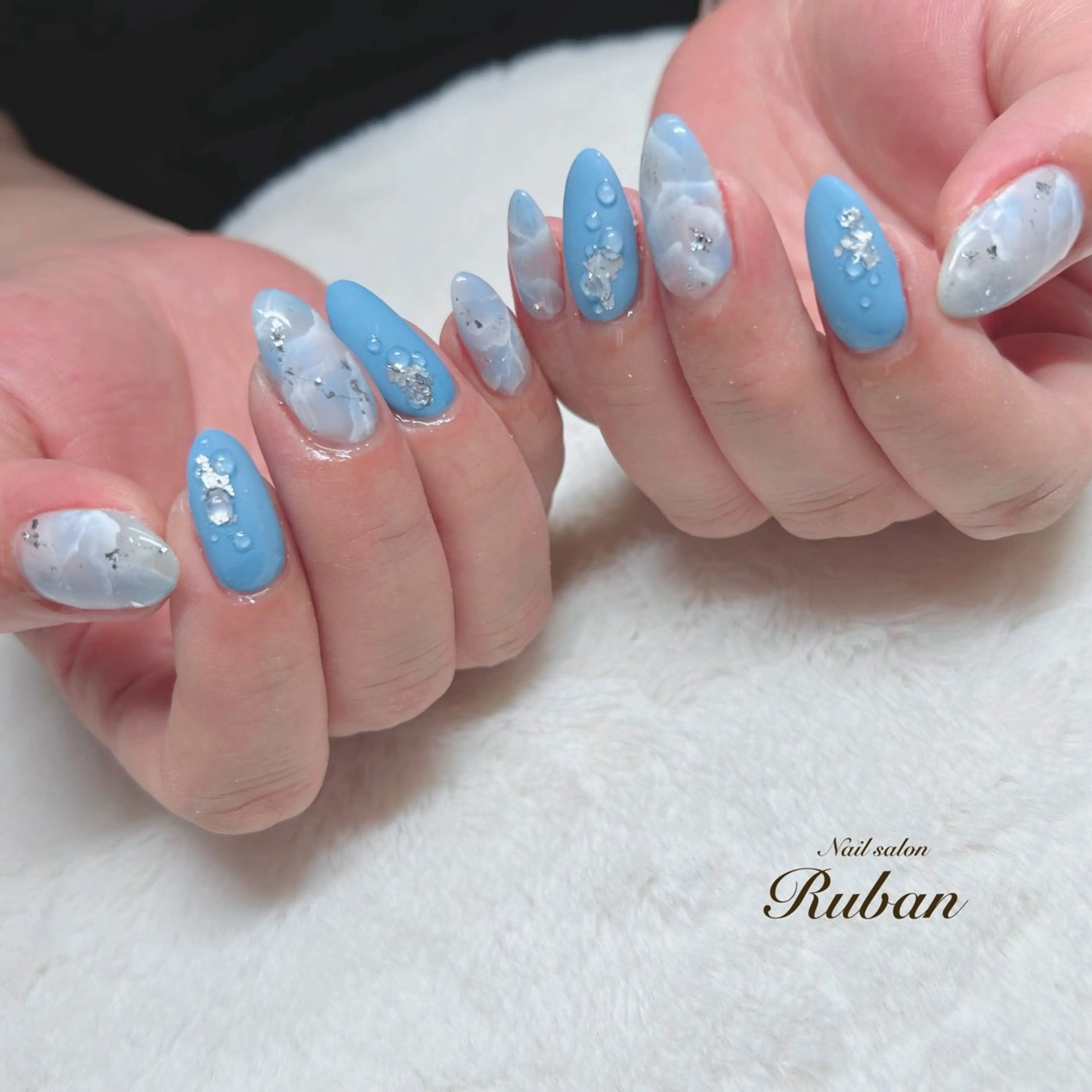 ネイル アートネイル 長さ出し 持ち込み Nail salon Ruban所属・Nail salon Rubanのネイルデザイン