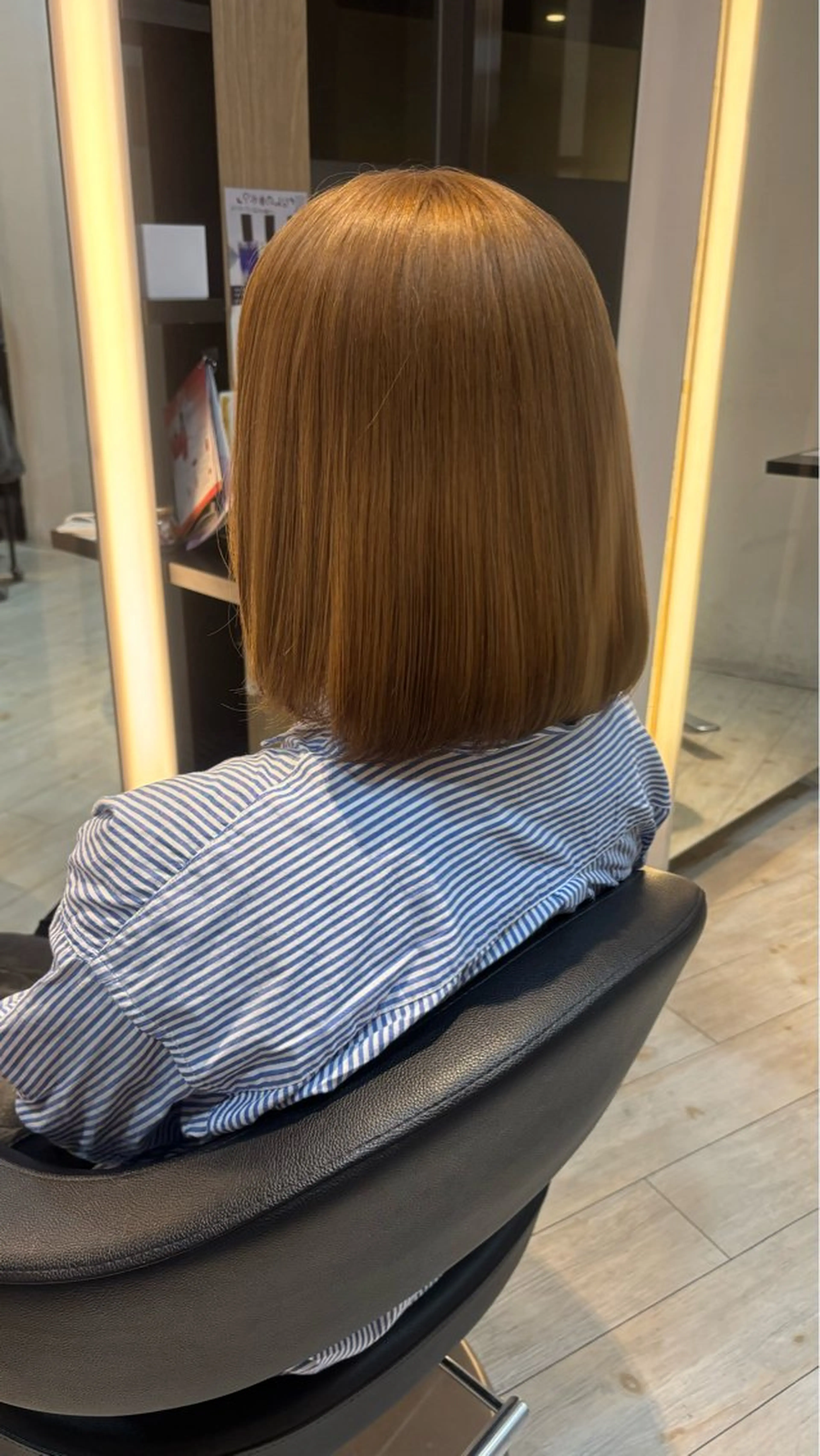 カラー ベージュカラー ブリーチ ケアブリーチ ケアカラー miyu/ボブ/ 透明感カラー/栄のヘアスタイル