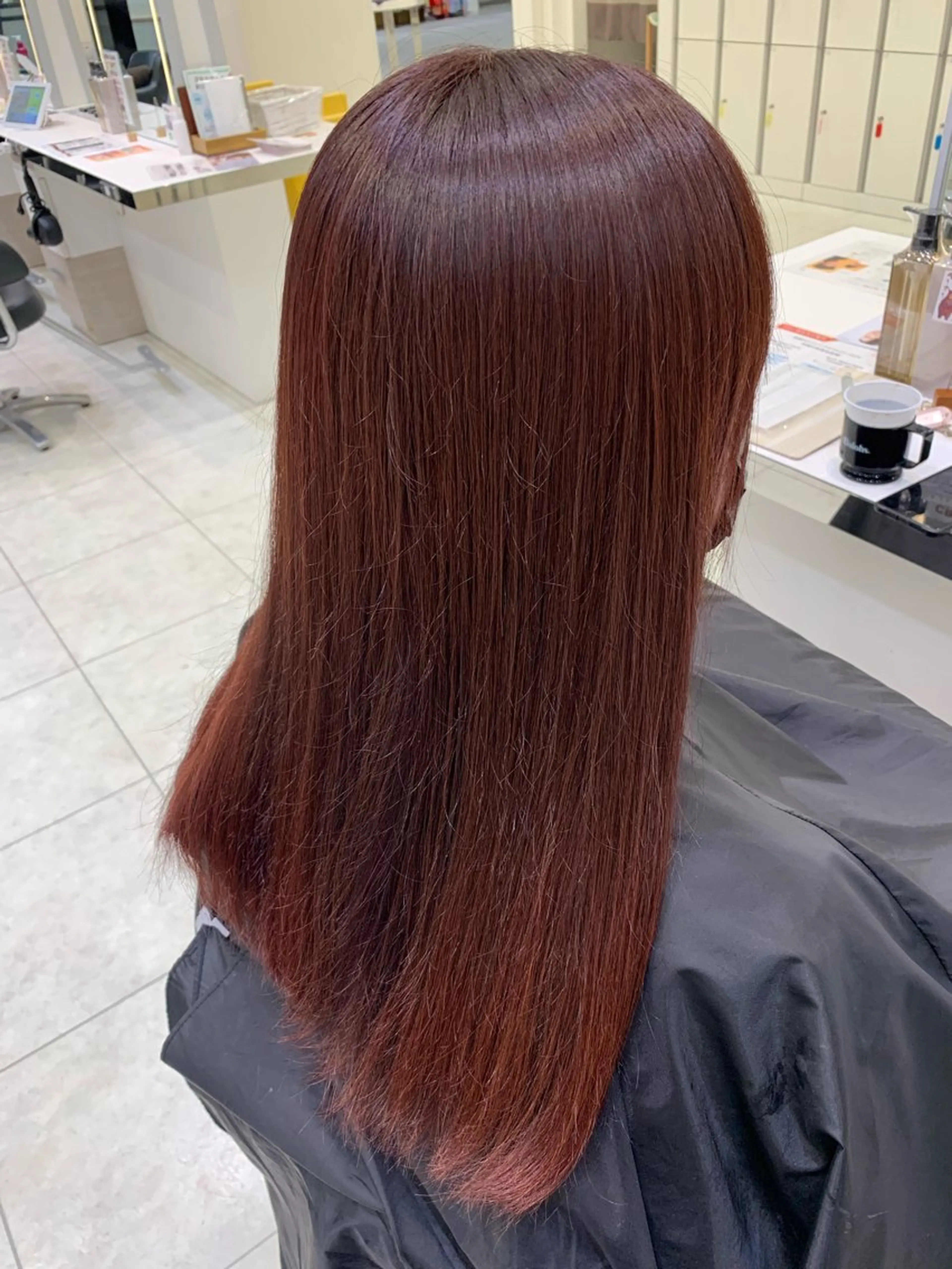 ロング カラー ブリーチ ダブルカラー ブリーチなしカラー ヘアカラー カラー/ツヤ髪/ ヘッドスパ/りおんのヘアスタイル