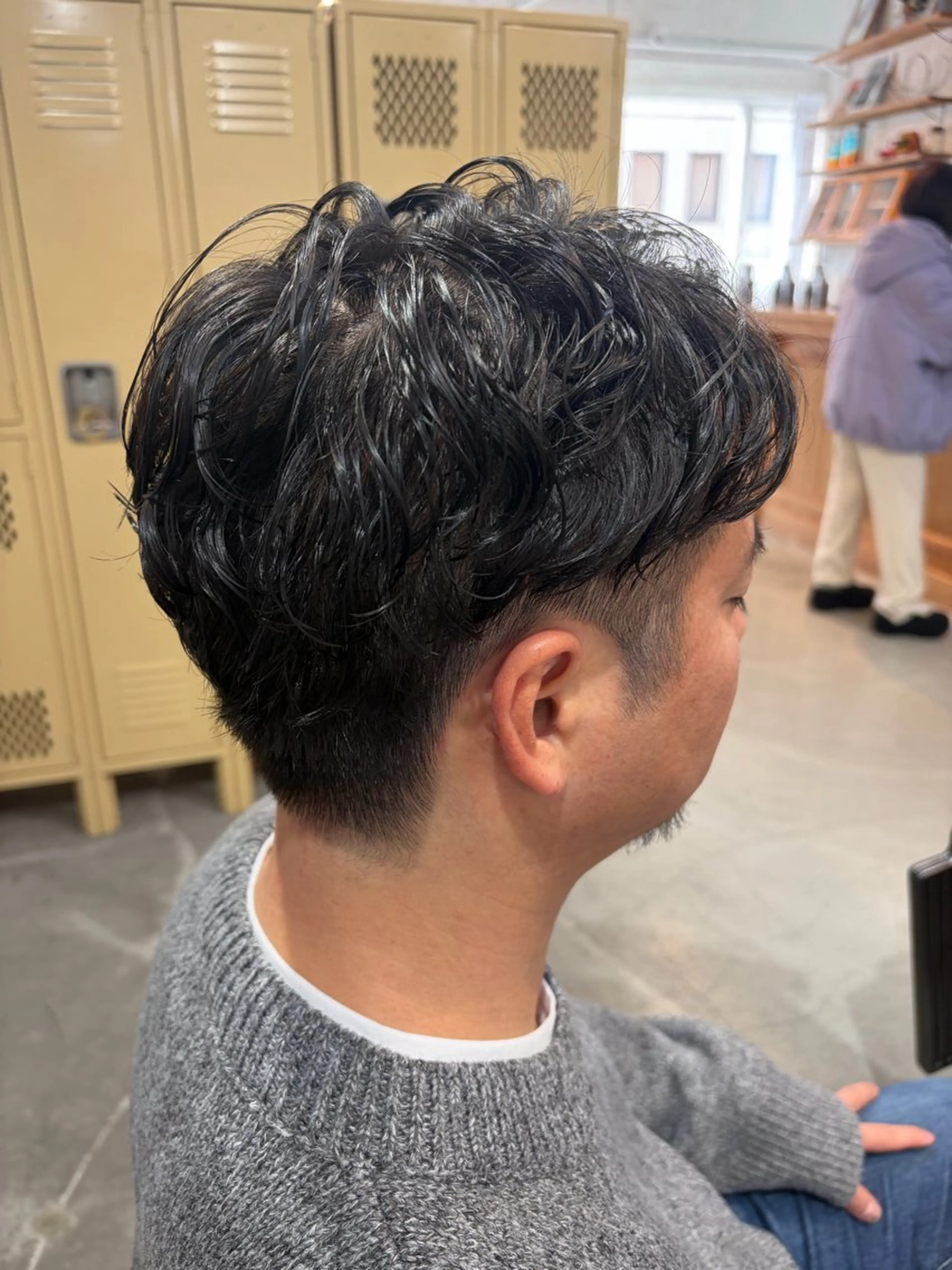 【予約後メッセージの確認お願いいたします💡】カットモデル+パーマ+頭皮ケアmarbbの写真