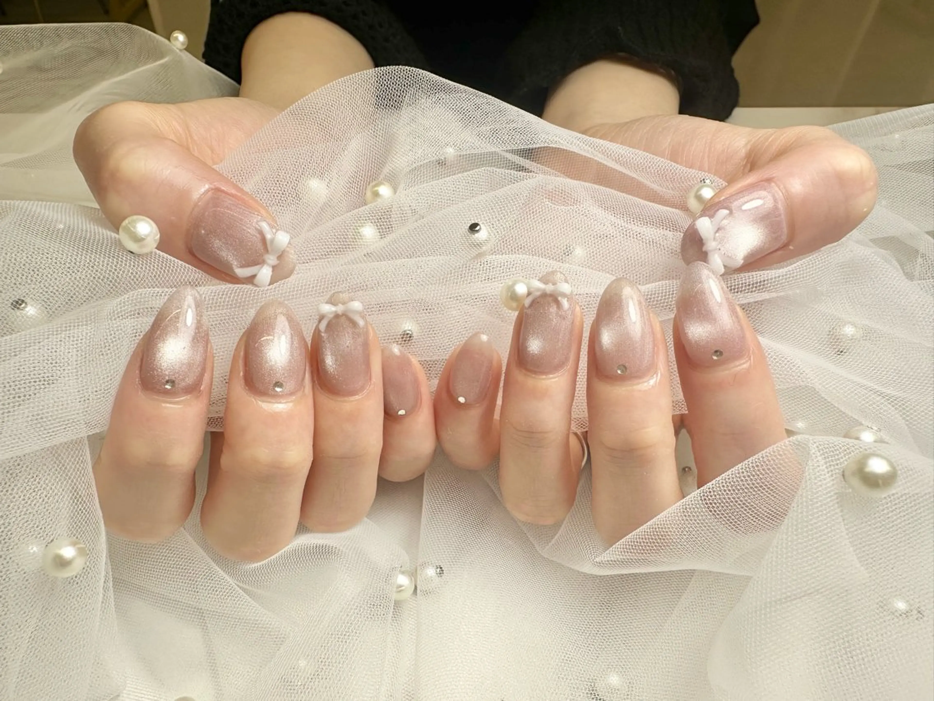 ネイル ハンドネイル nami🐰🎀 堺筋本町ネイルサロンのネイルデザイン