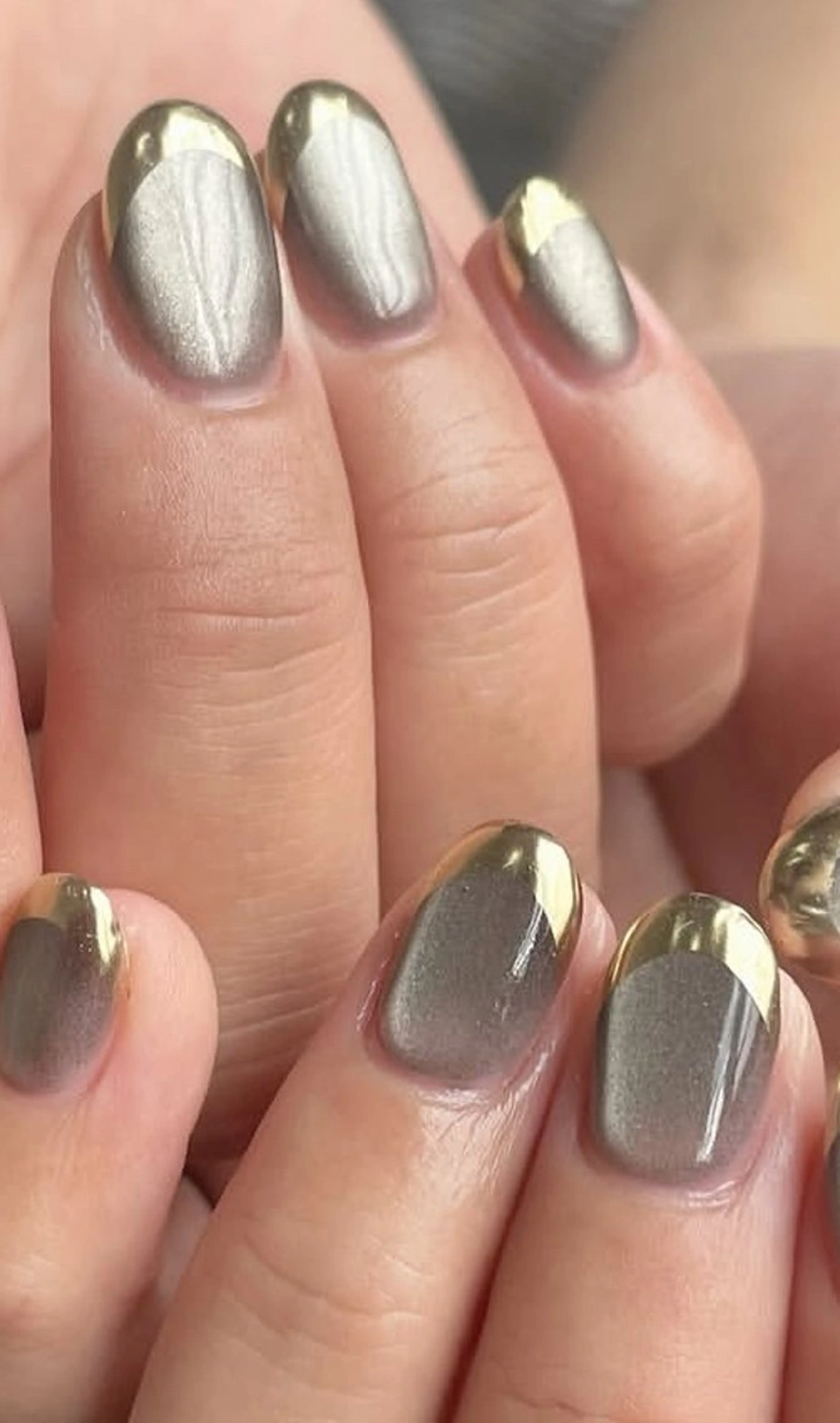 ミラーパウダーフレンチ、ベース有りの写真