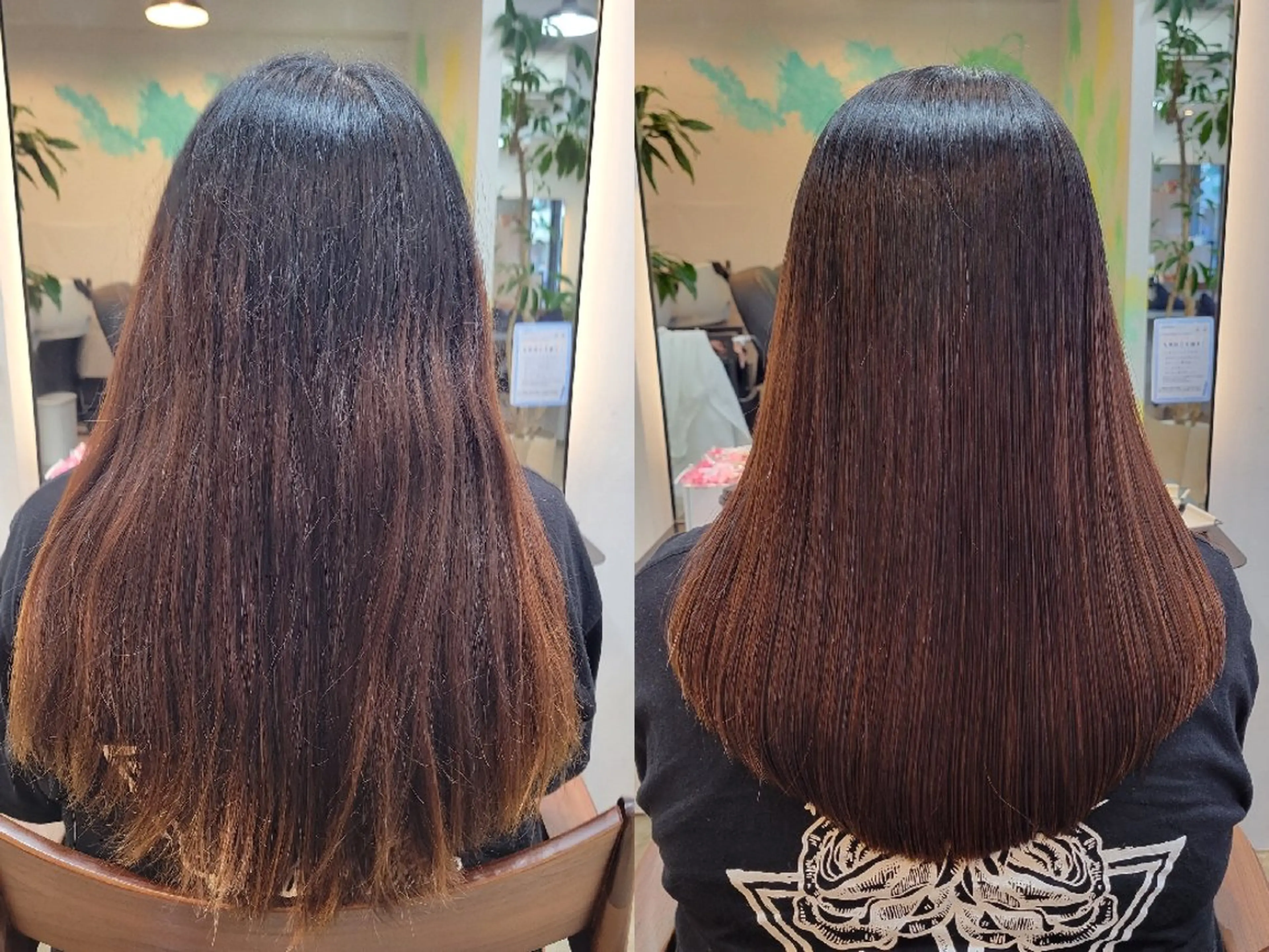 セミロング トリートメント 縮毛矯正 Beauty Salon Link所属・野村 果音(カノン)のヘアスタイル