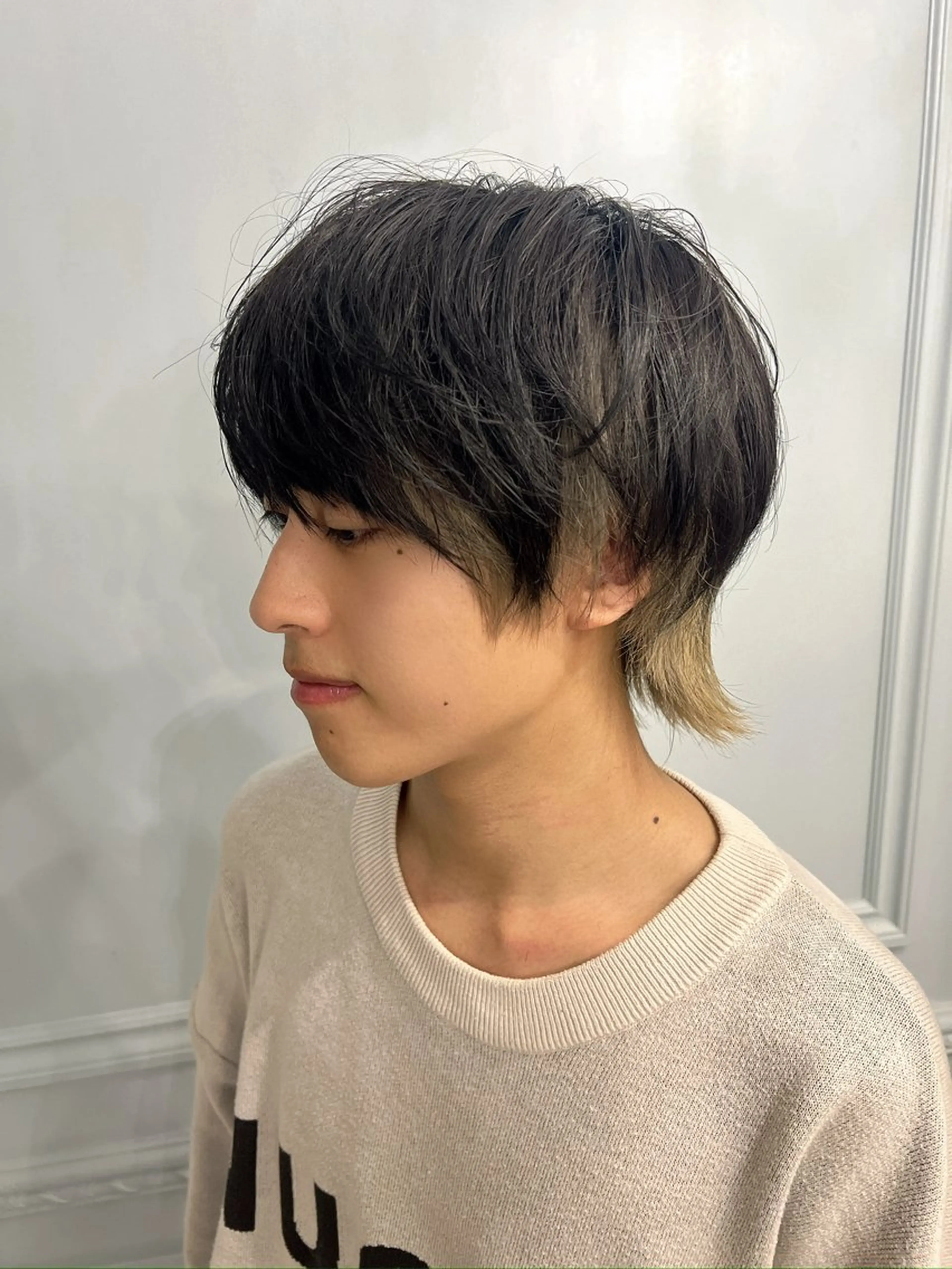 ショート ウルフカット hairstudioars所属・撮影モデル募集中 内田勇人のヘアスタイル