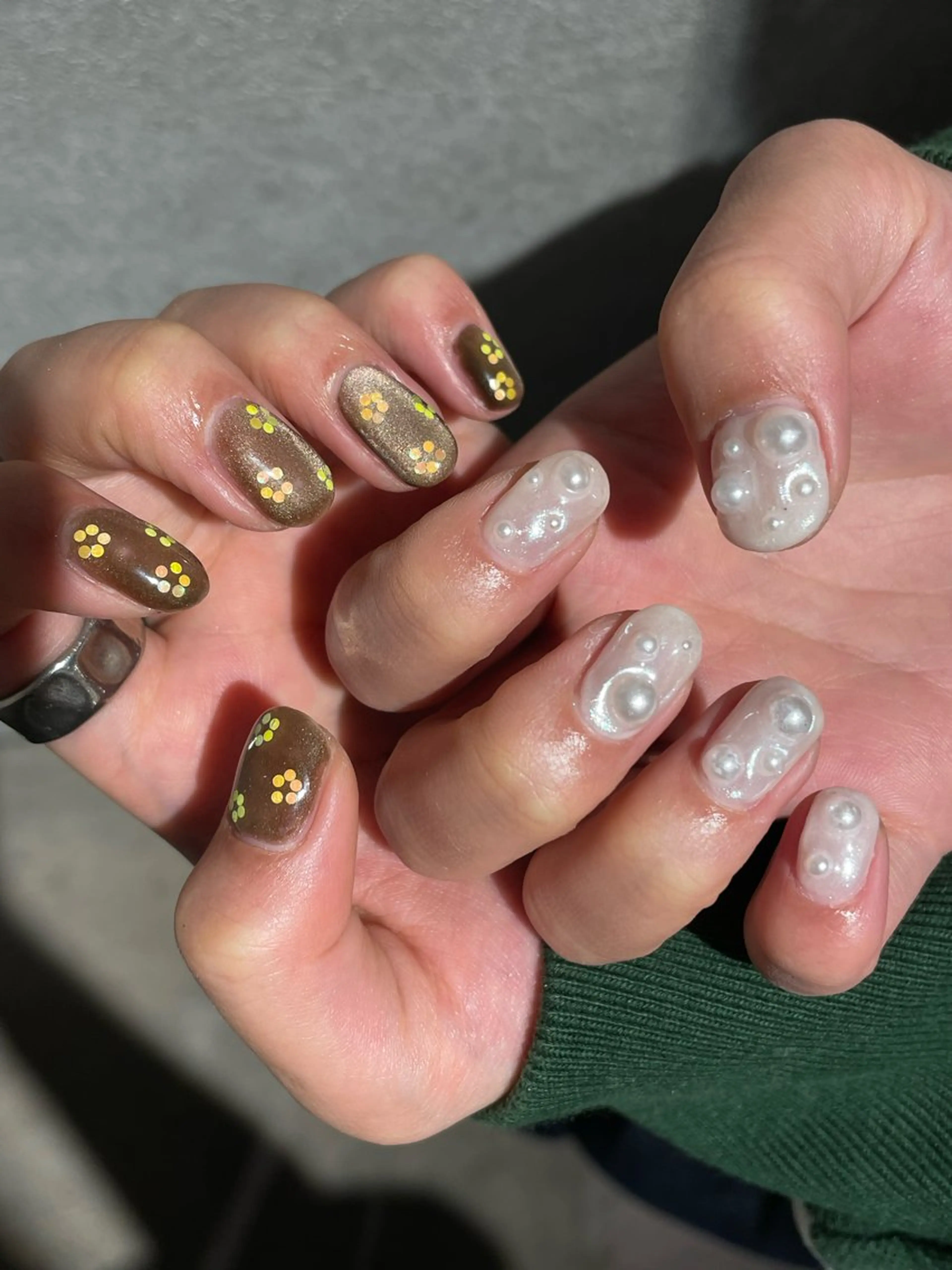 ネイル ハンドネイル ナチュラル透明感🌱 小山美樹子のヘアスタイル