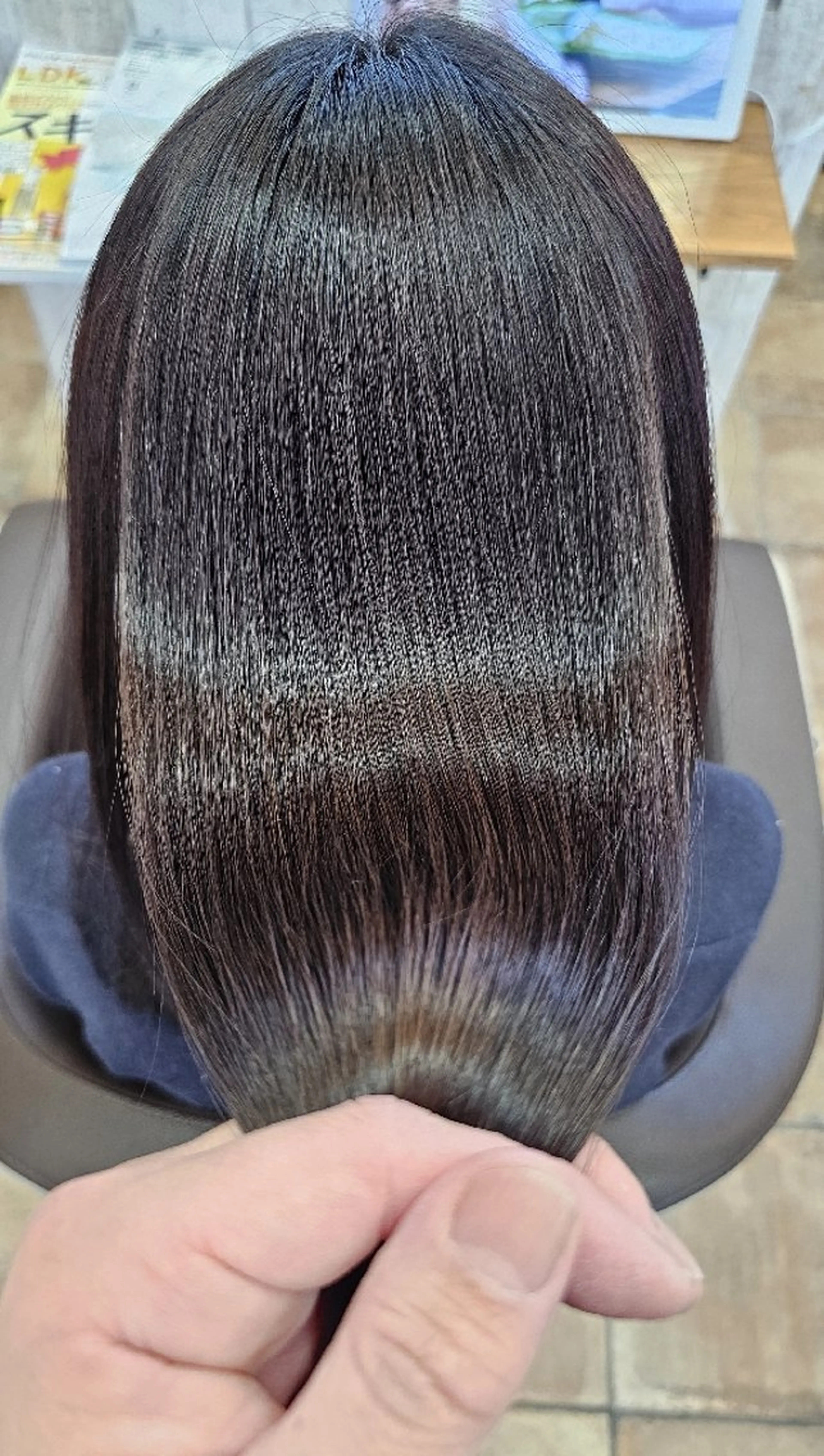 セミロング 髪質改善 🌟ナチュラルヘア 🥇佐藤☘️のヘアスタイル