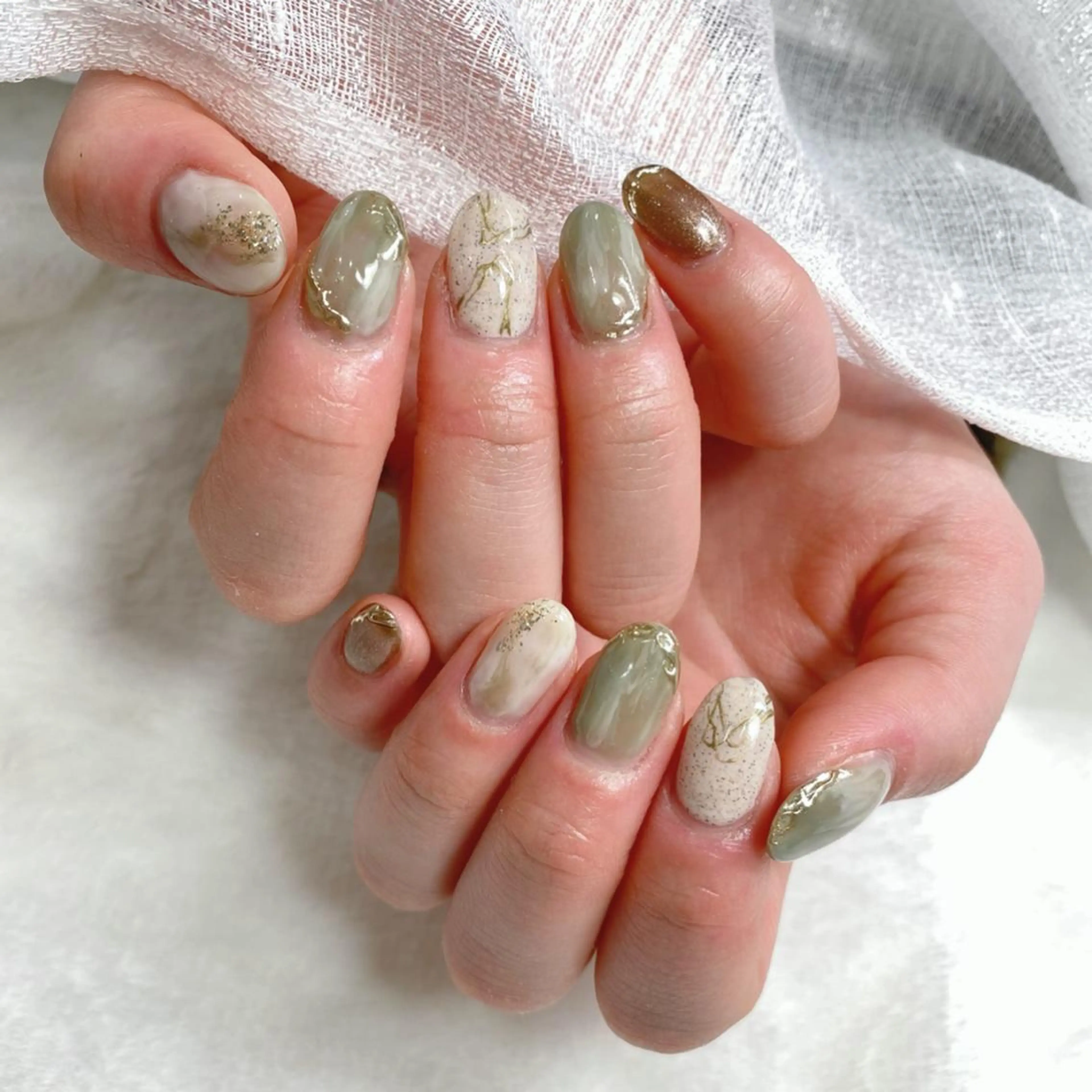 【ハンドネイル】1番人気💞デザインコースの写真