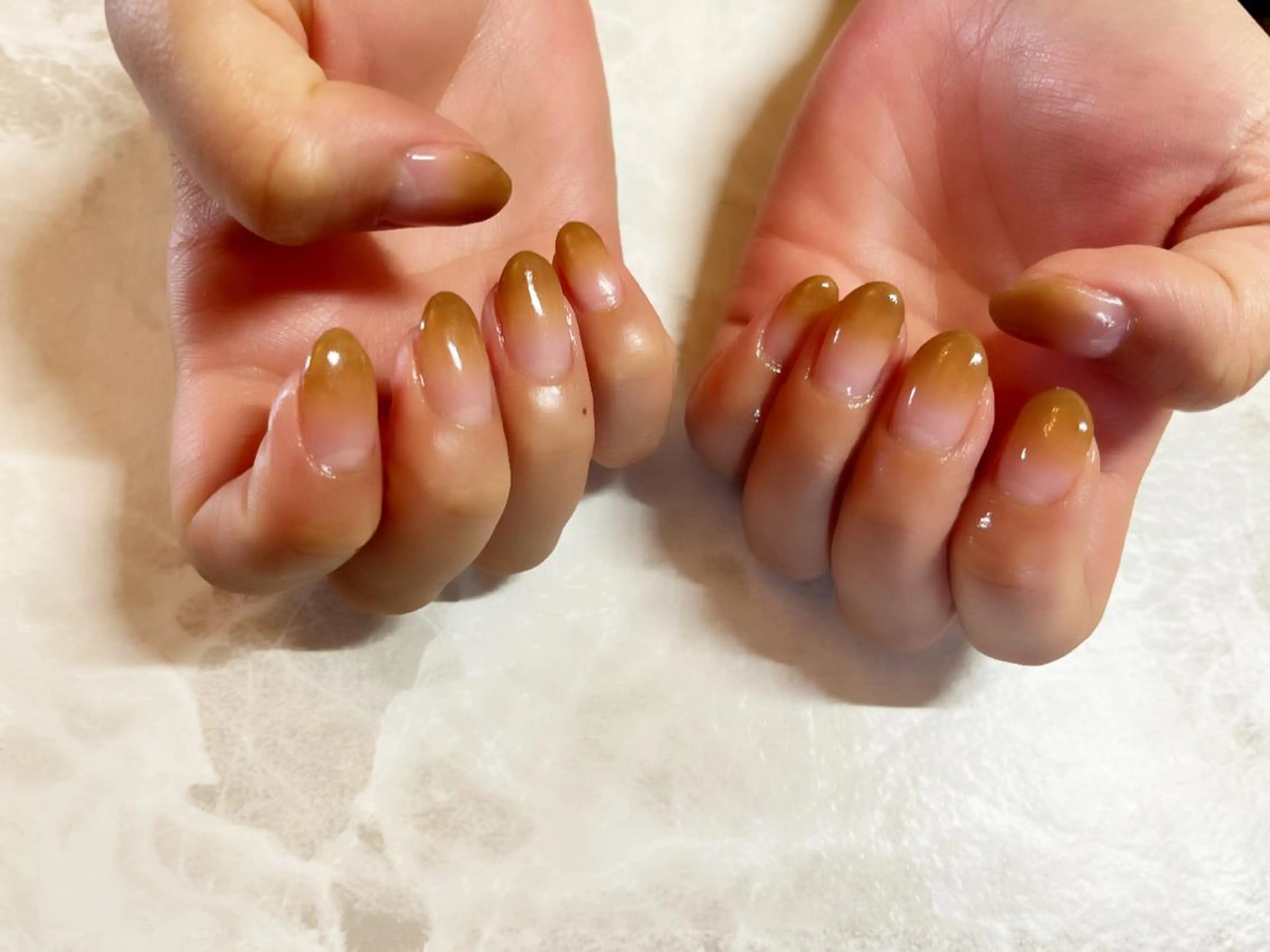 ネイル グラデーション Jasmine 林のネイルデザイン