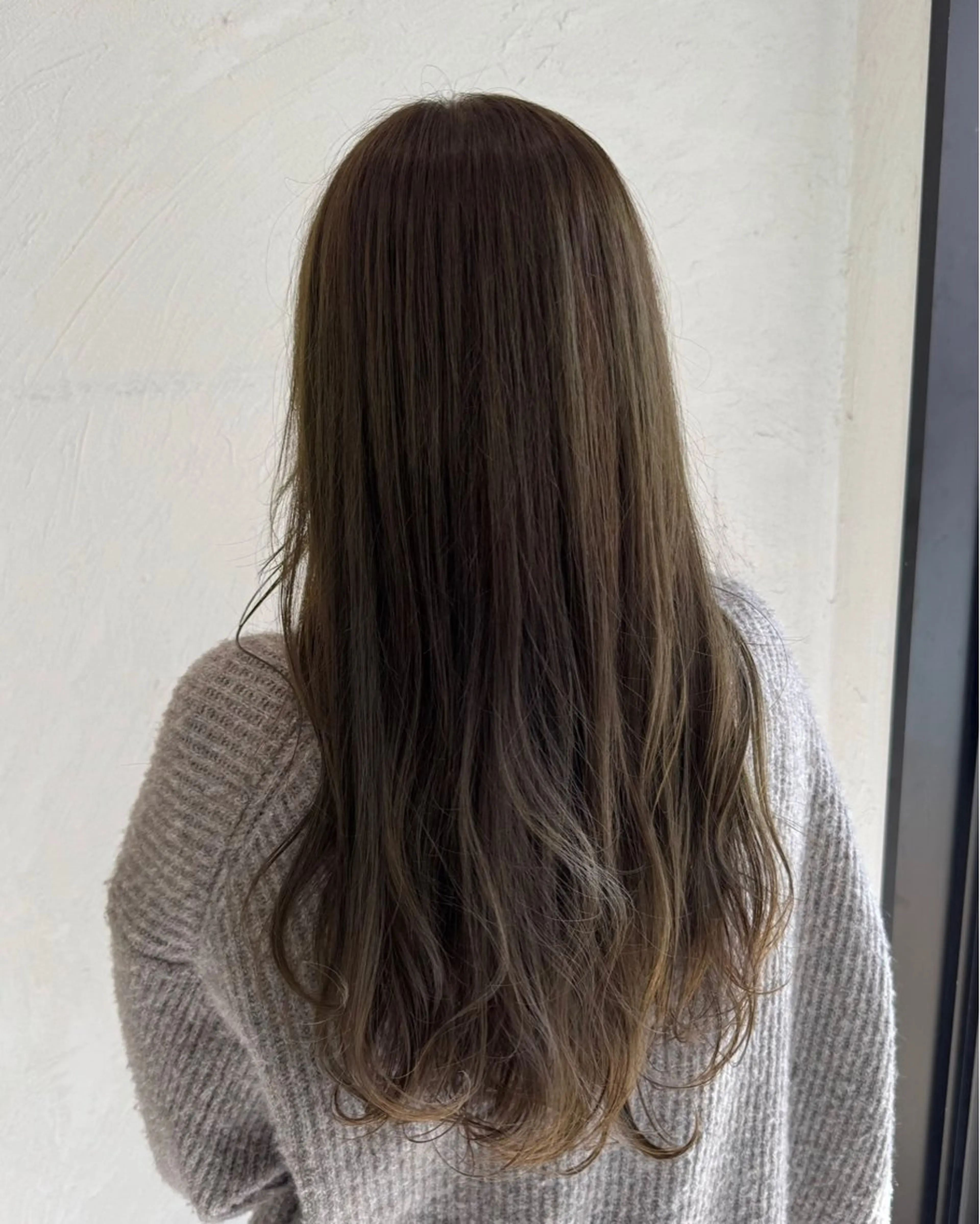 ロング カラー ヘアカラー トリートメント SiLO / maoのヘアスタイル