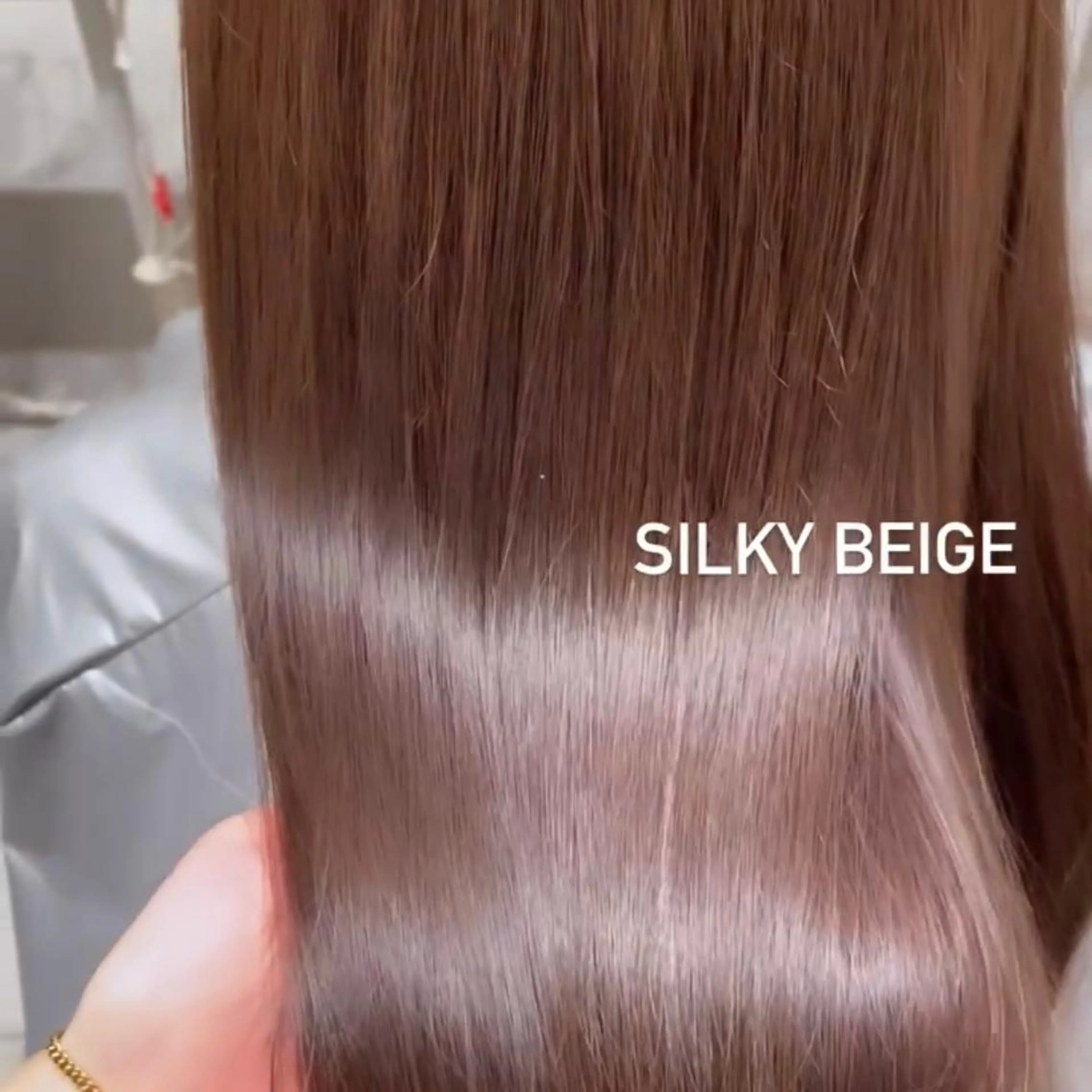 セミロング カラー ヘアアレンジ Toiro所属・🤎小顔レイヤー /ベージュ🤎友香のヘアスタイル