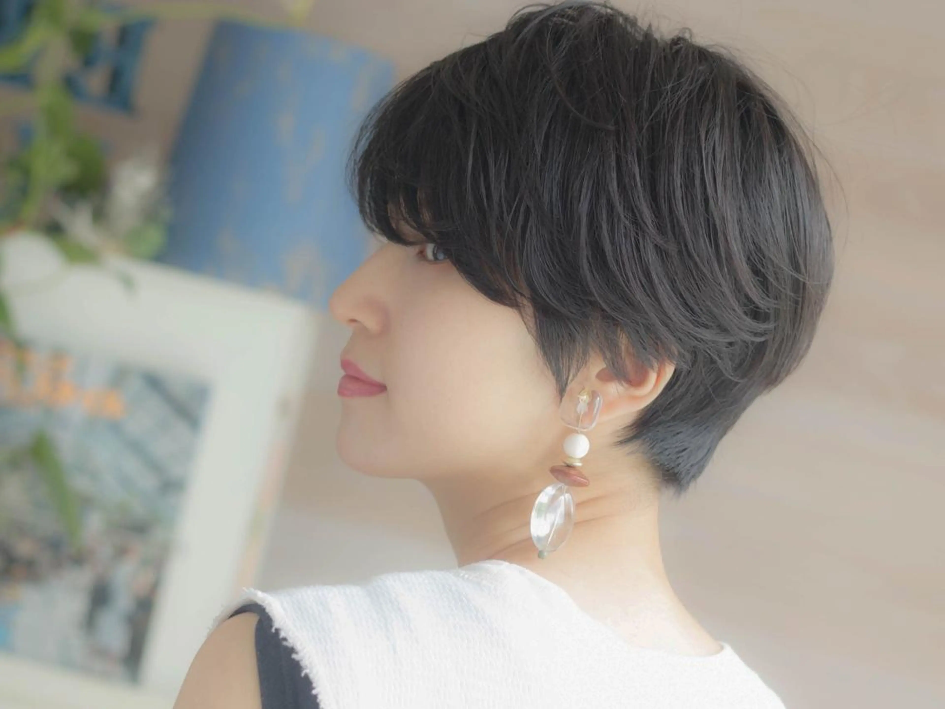 ショート カット 🌸 飯野 舞桜のヘアスタイル