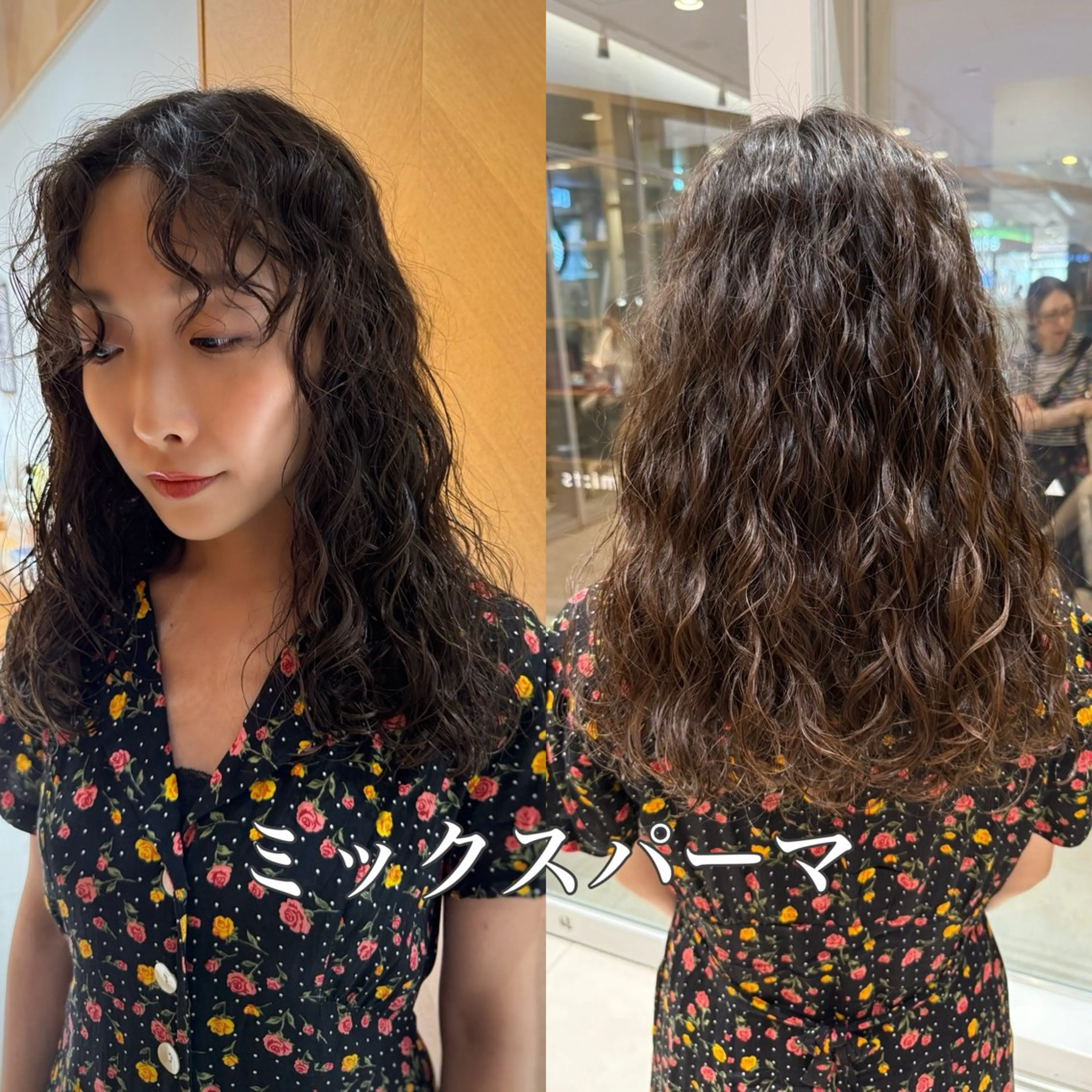 【U25限定撮影ok】強めミックスパーマヘアの写真