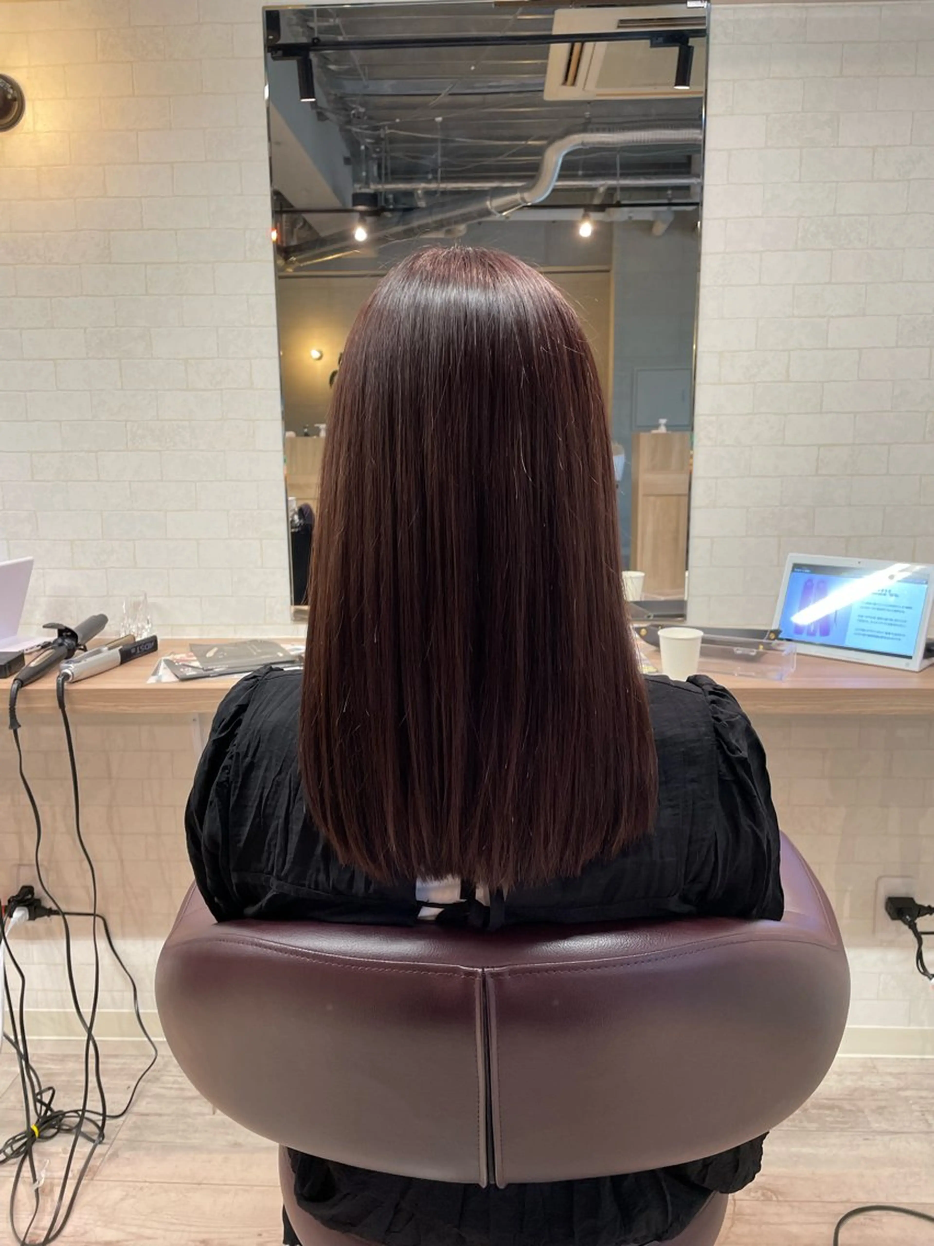 カラー COIFF1RST NAGASAKI SHAMPOO BOY所属・與那城 雪のヘアスタイル