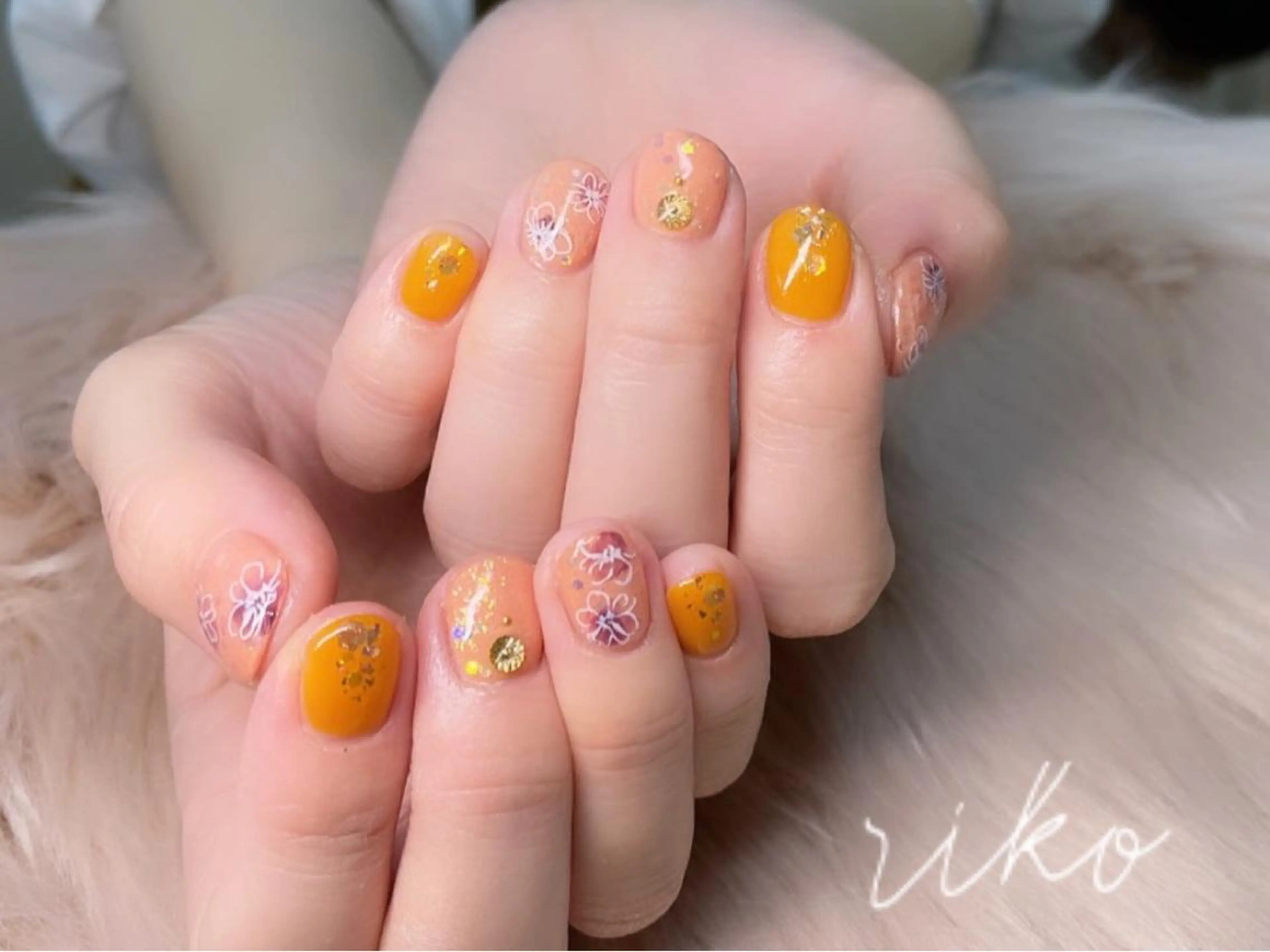 ネイル ハンドネイル riko nailのネイルデザイン