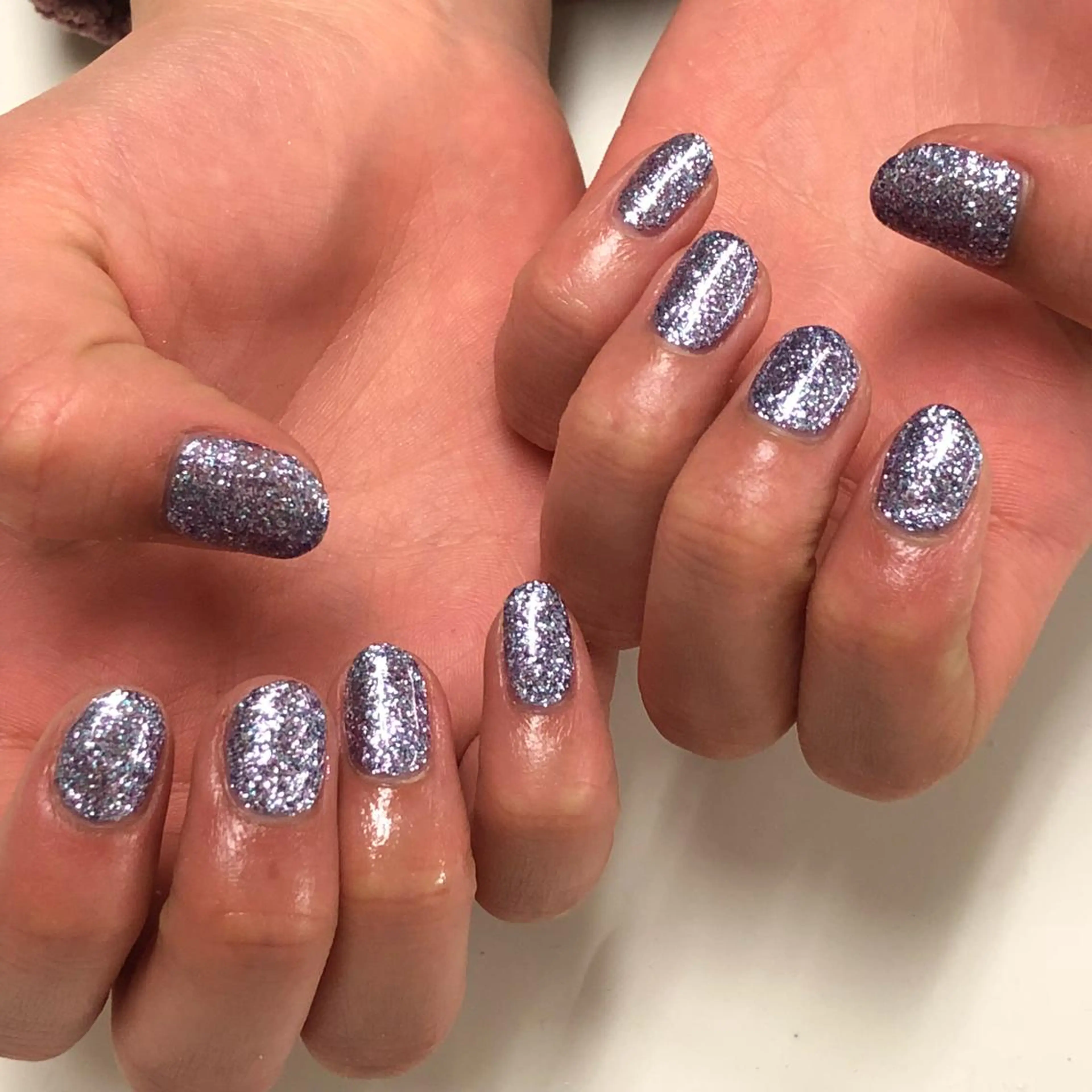 ネイル ラメ(グリッター) ワンカラーネイル KIREIE NAILSのネイルデザイン