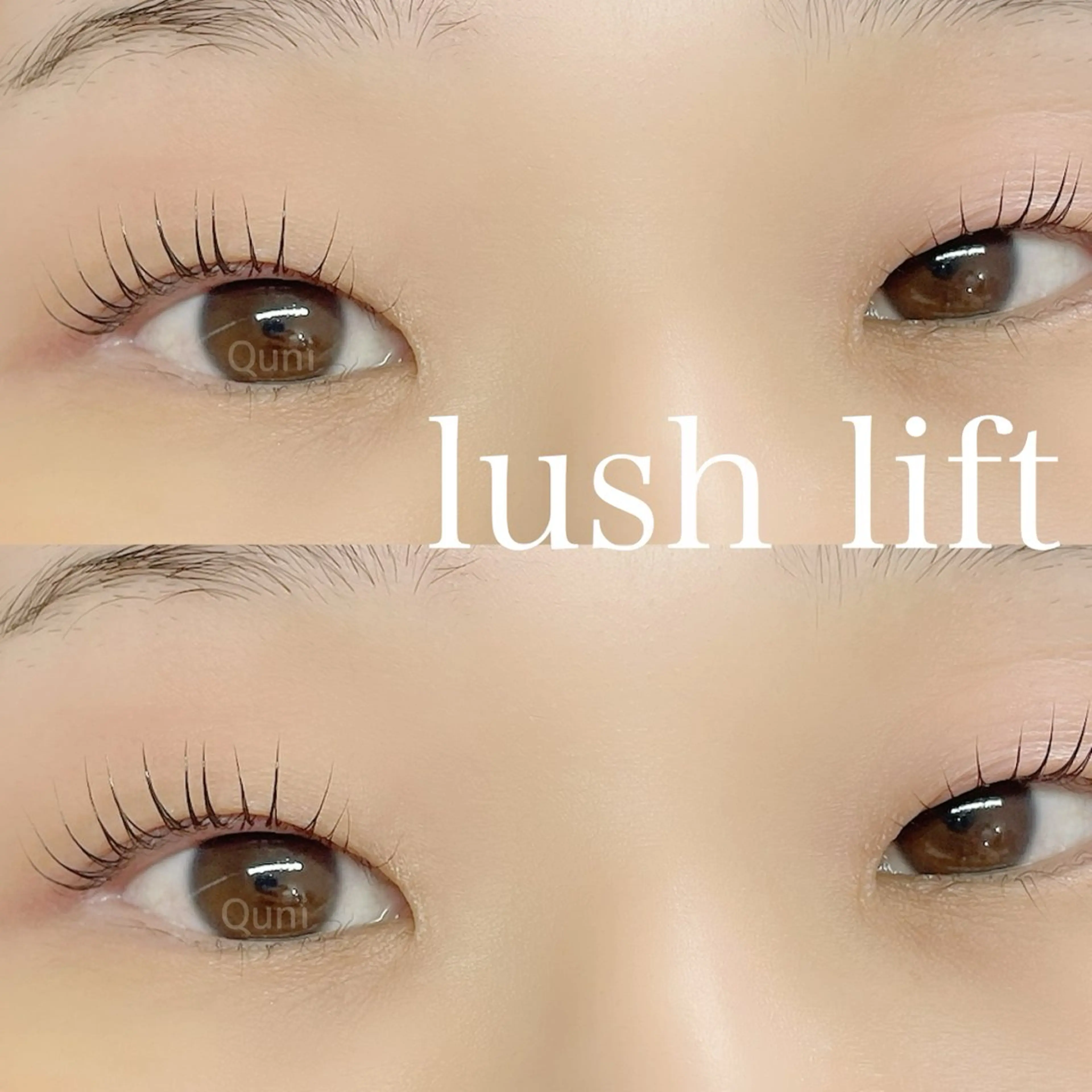 マツエク・マツパ マツパ Quni ☁️のマツエク・マツパデザイン