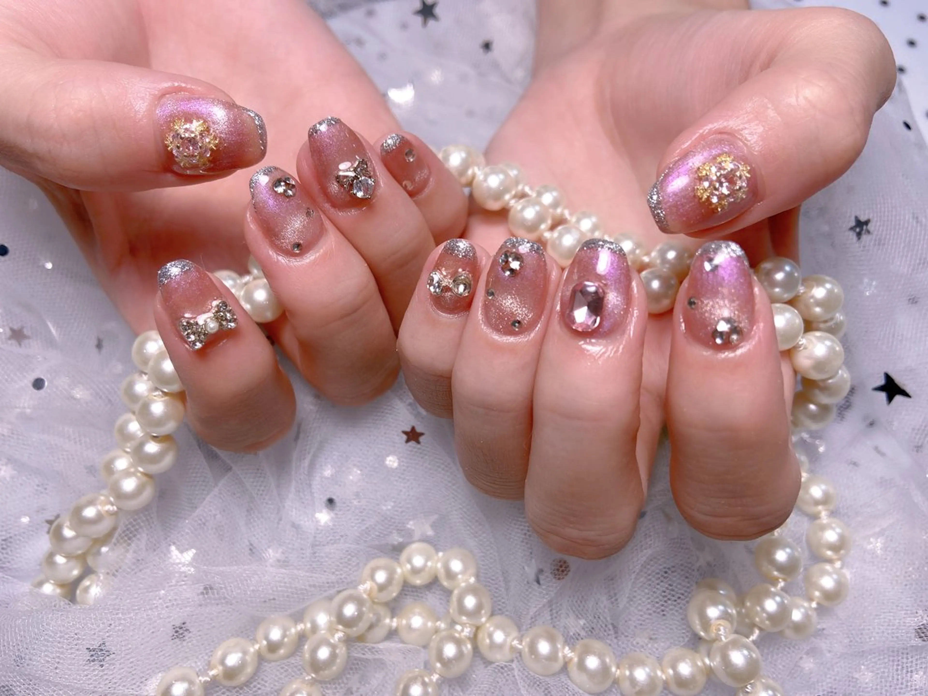 ネイル マグネットネイル 持ち込み ニュアンスネイル ワンカラーネイル シンプルネイル MUSES  NAIL  SALON所属・MUSES ネイルのネイルデザイン
