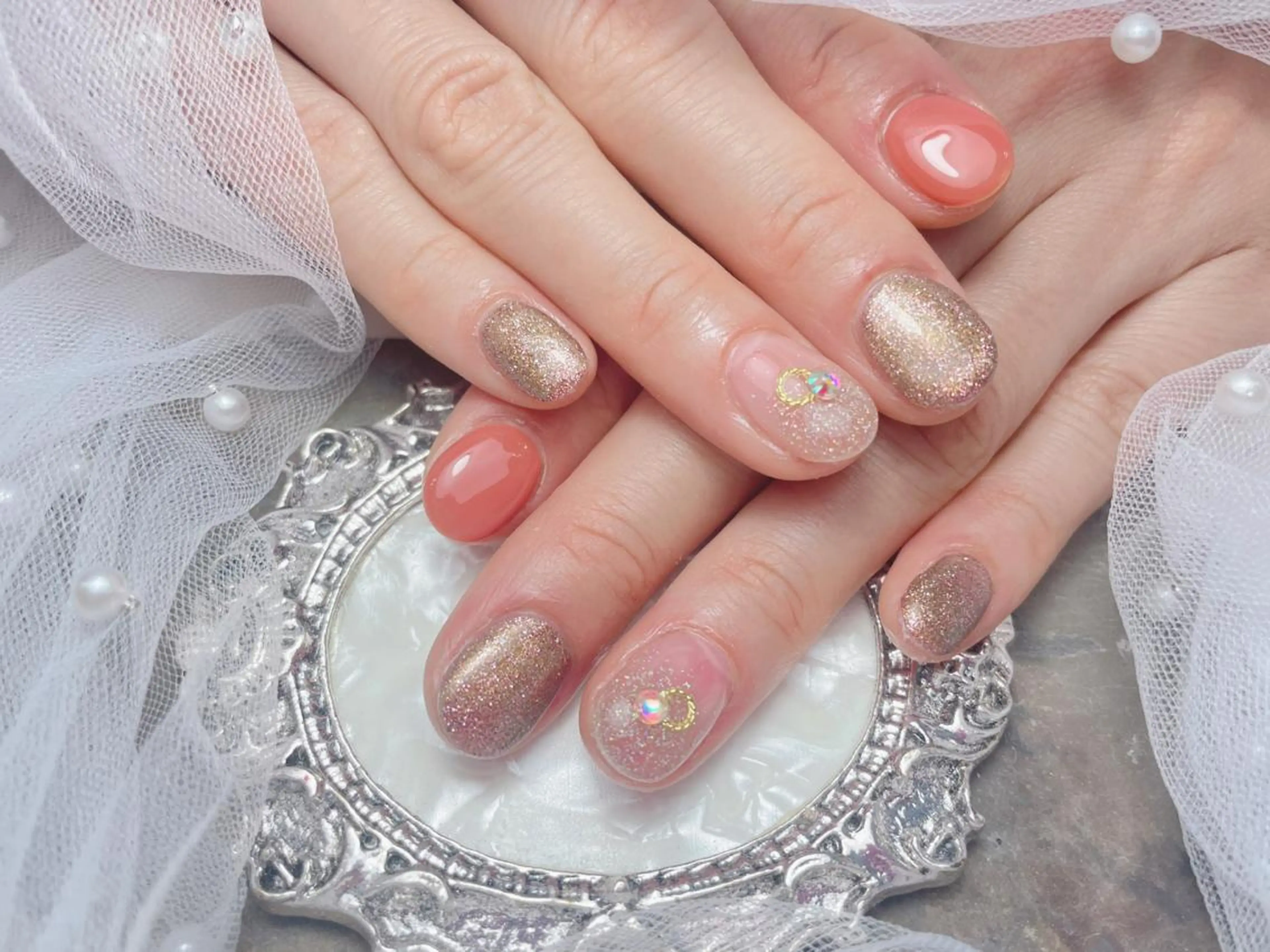 ネイル ハンドネイル マジックミラー所属・マジック ミラーのネイルデザイン