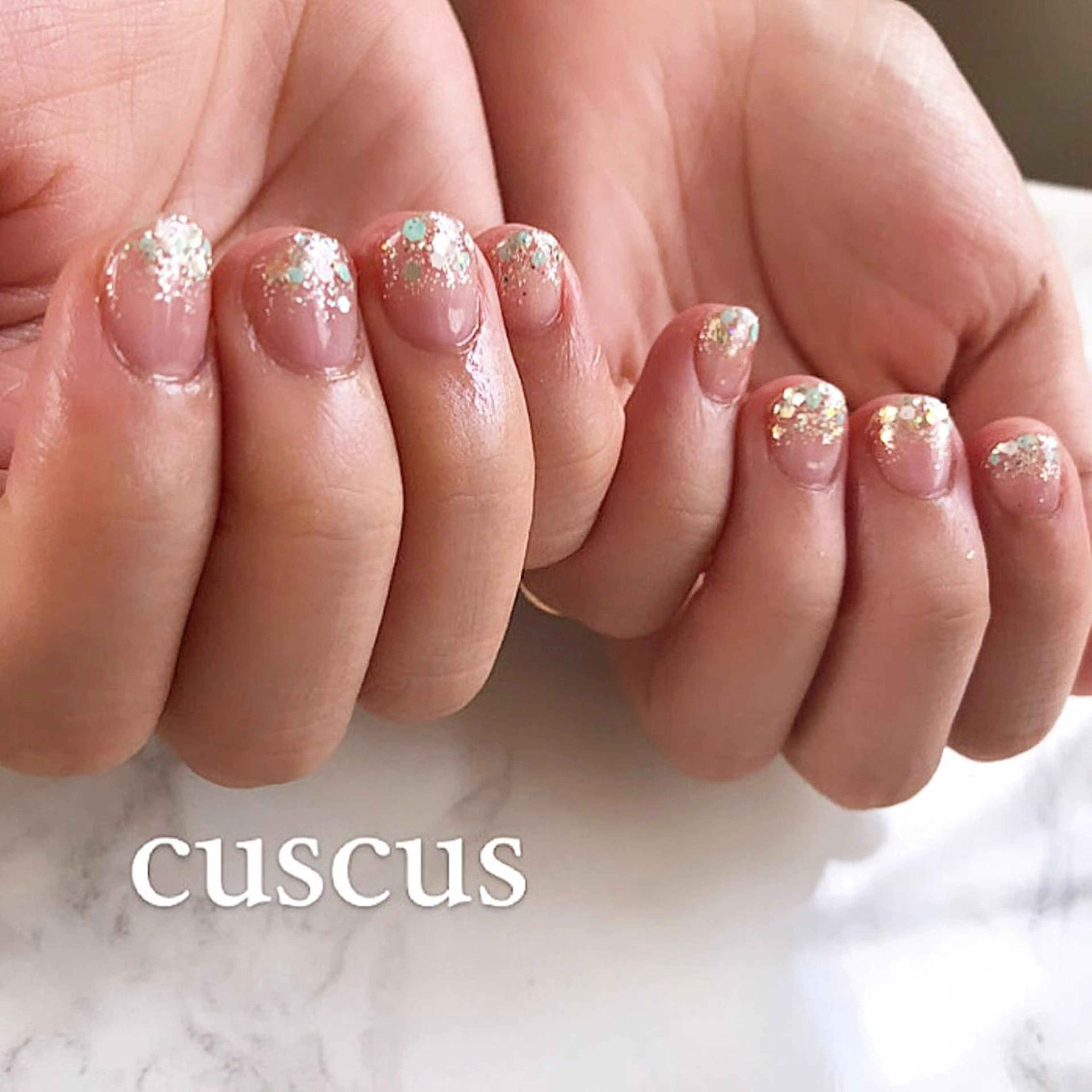 ネイル ハンドネイル ＣＵＳＣＵＳ …ｔ.akiのネイルデザイン