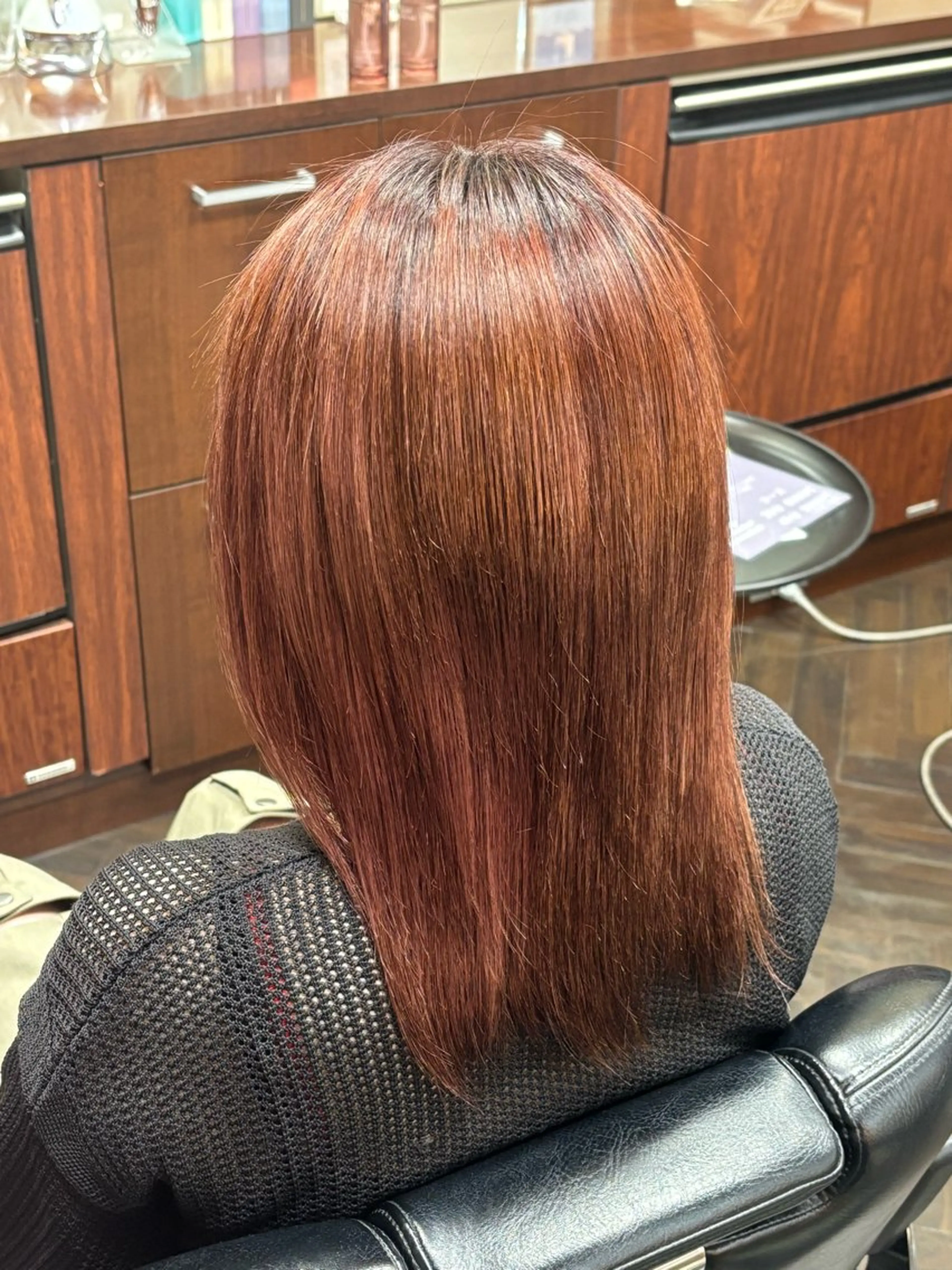 ミディアム 中沼 未来のヘアスタイル