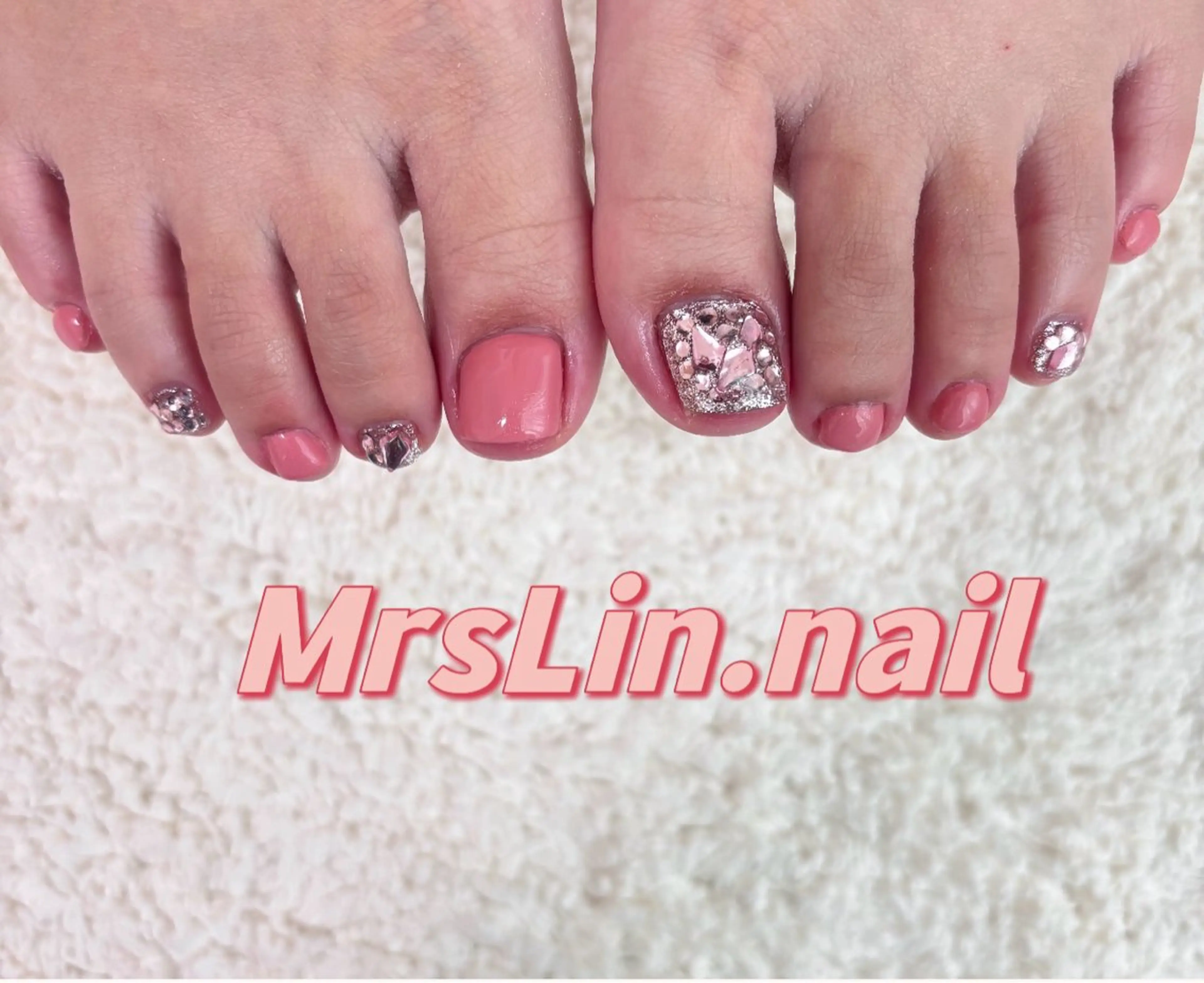 ネイル フットネイル Mrs Lin.nailのネイルデザイン