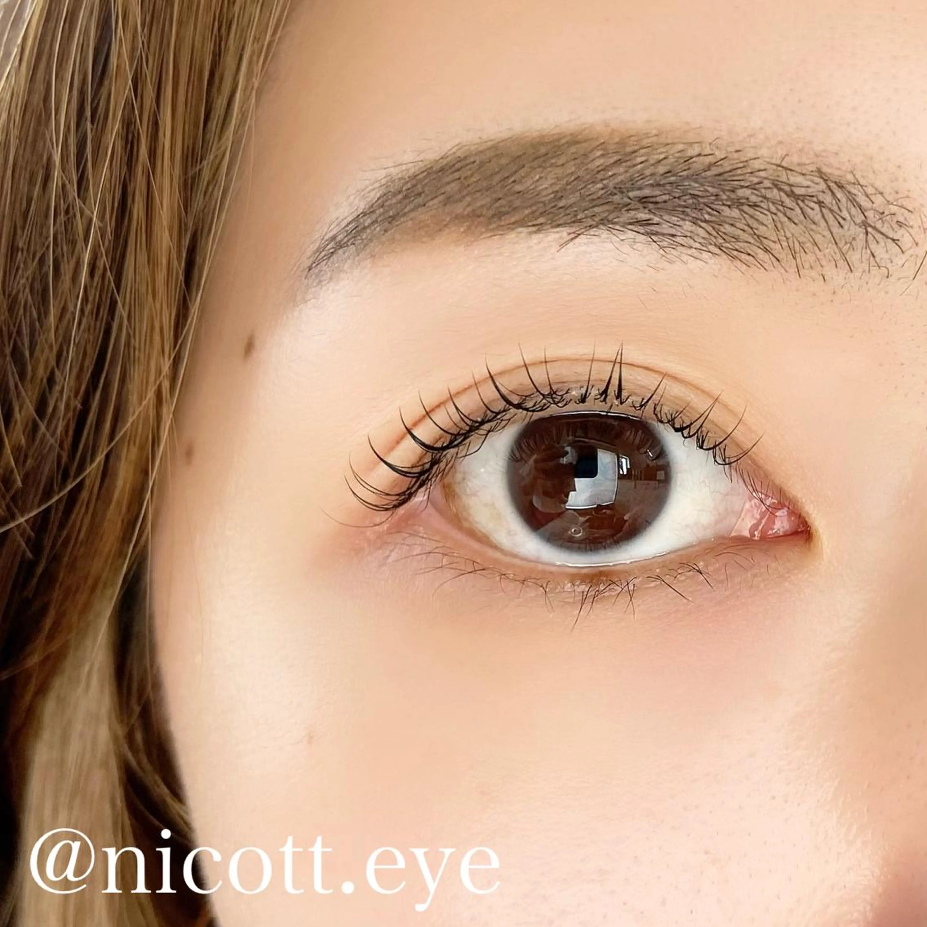 マツエク・マツパ ナチュラル まつげパーマ 安藤 真結香のマツエク・マツパデザイン