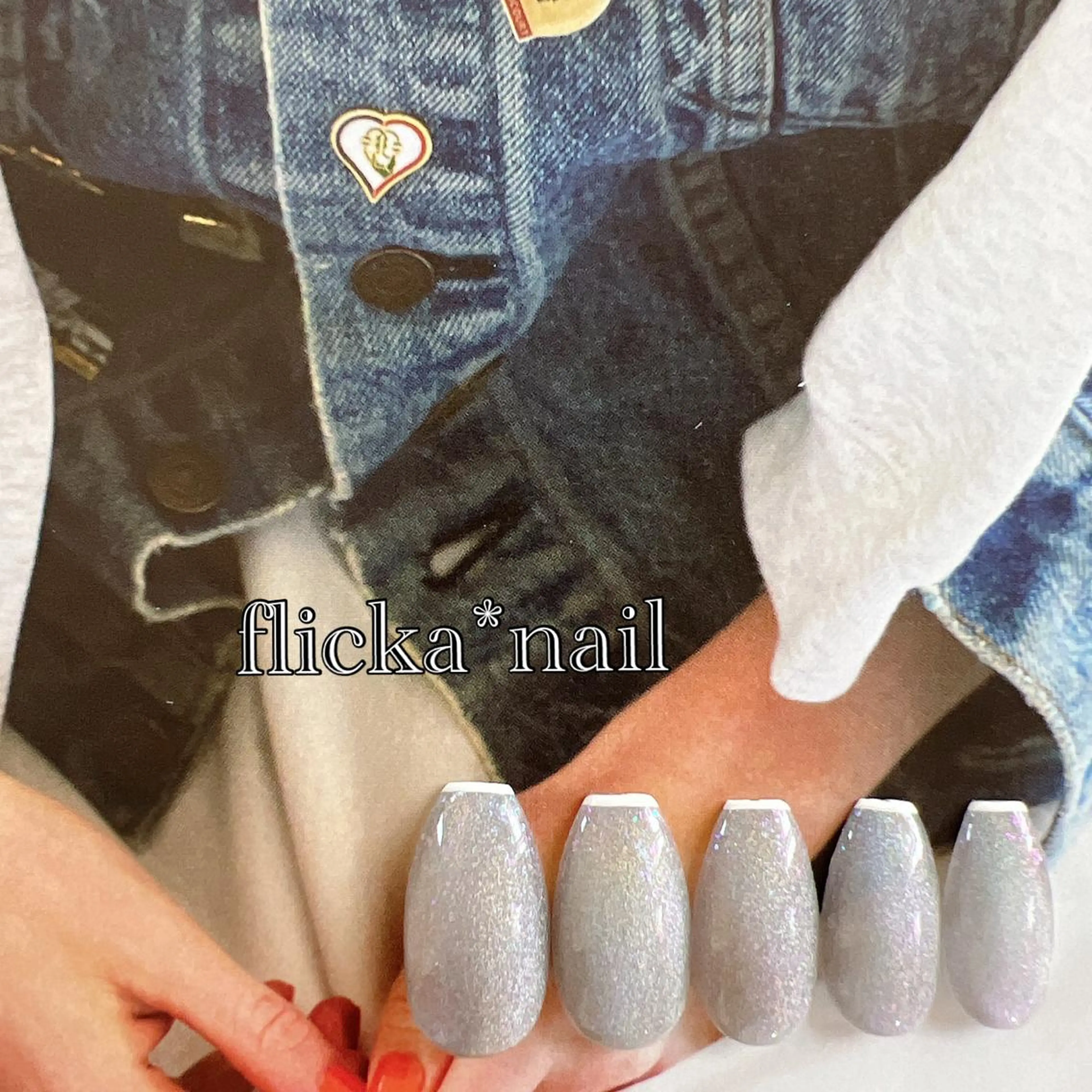 ネイル マグネットネイル ハンドネイル flicka＊nail所属・flicka* nailのネイルデザイン