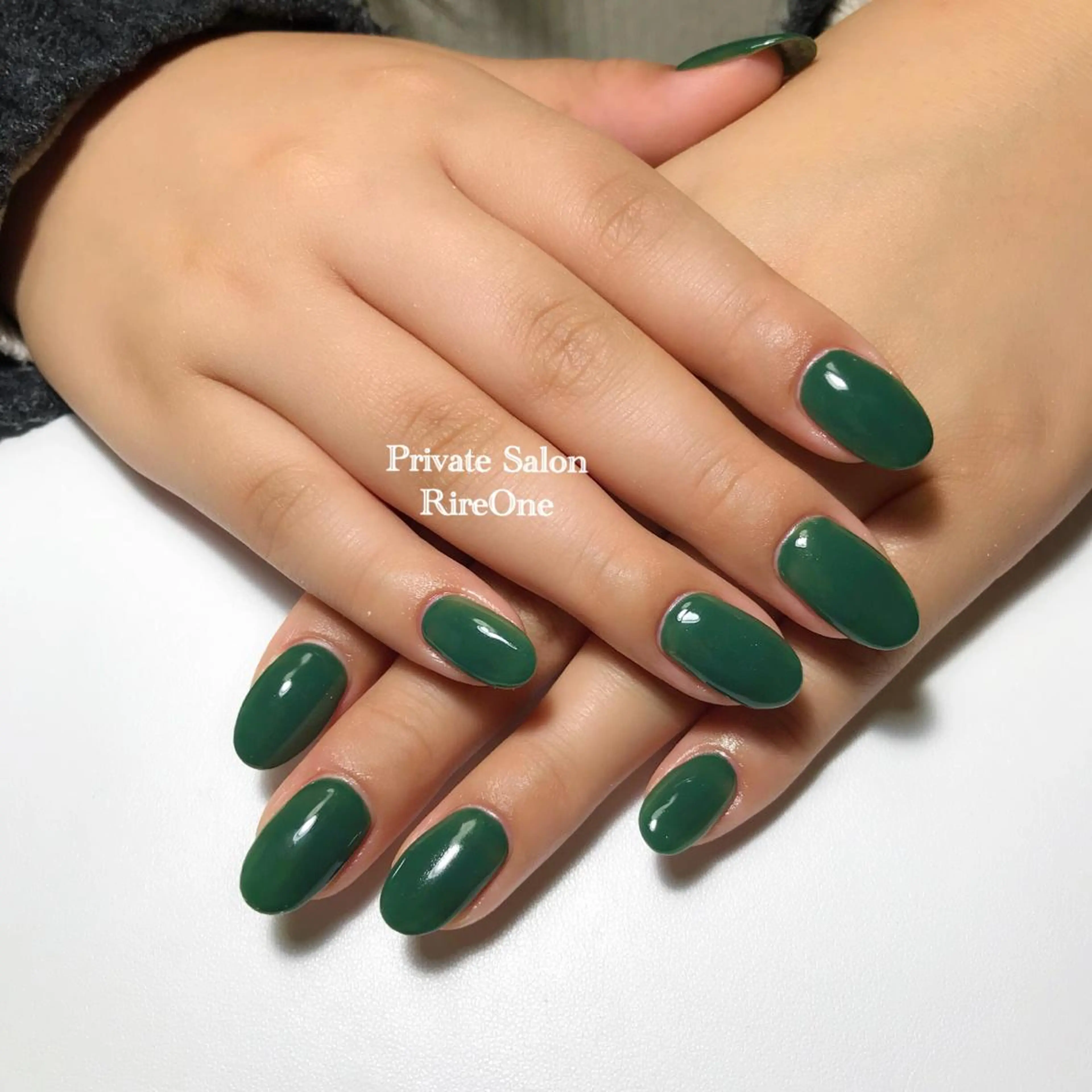 ネイル ワンカラーネイル ハンドネイル RireOne ~リルワン~のネイルデザイン